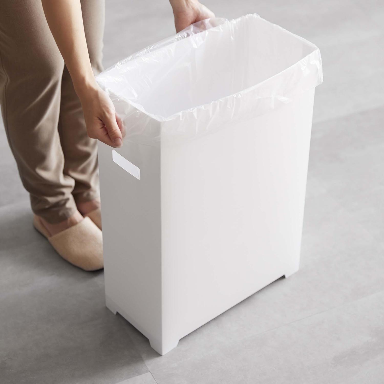 Tower Slim Rubbish Bin With Lid