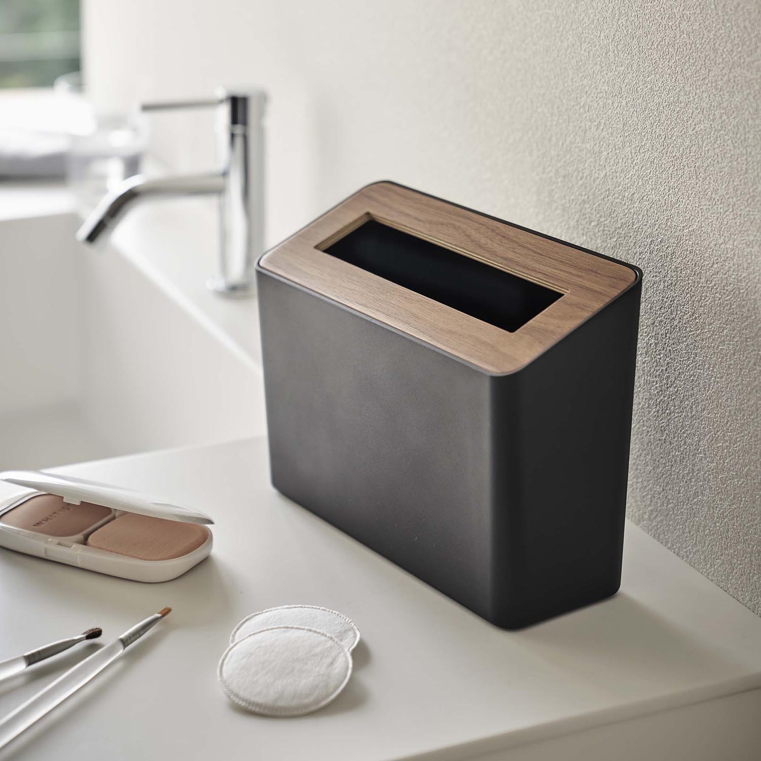 Rin Tabletop Wastebin With Lid