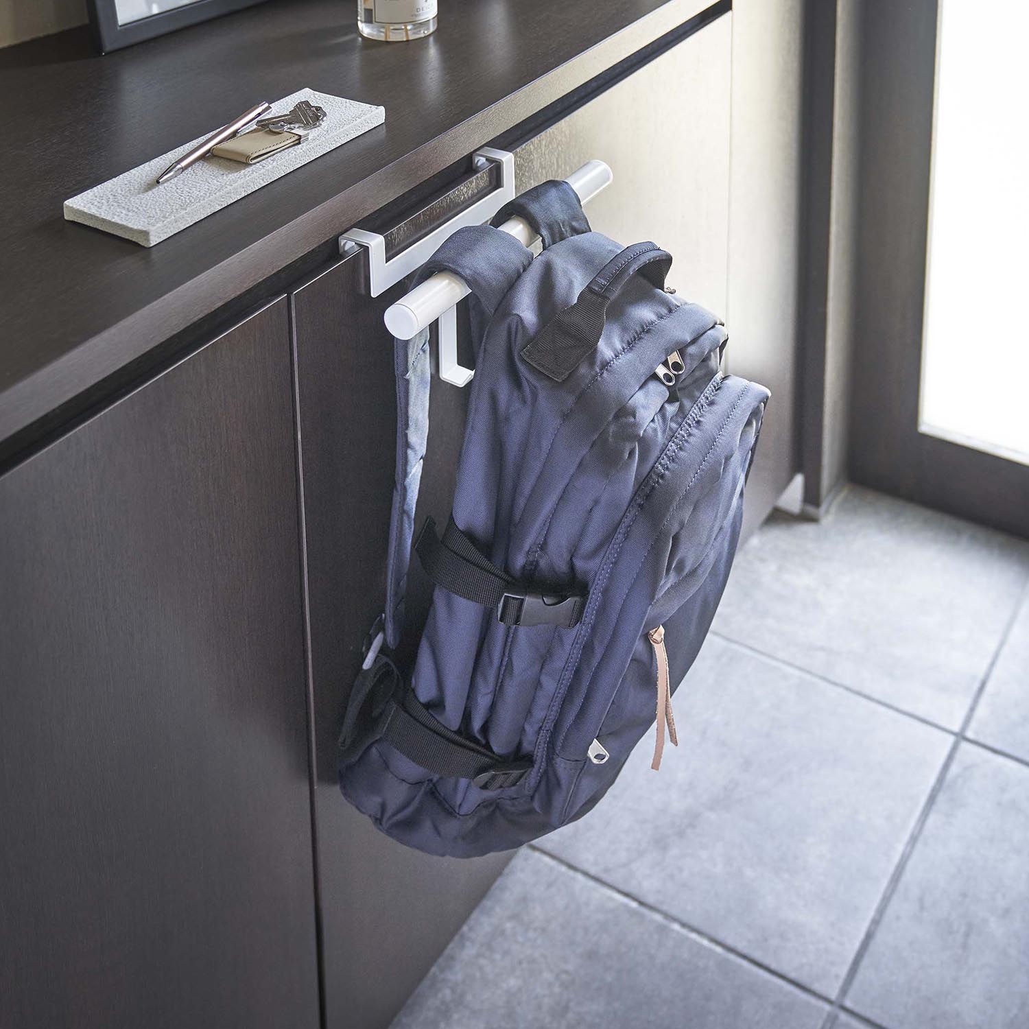 Tower School Bag Hanger With Hooks