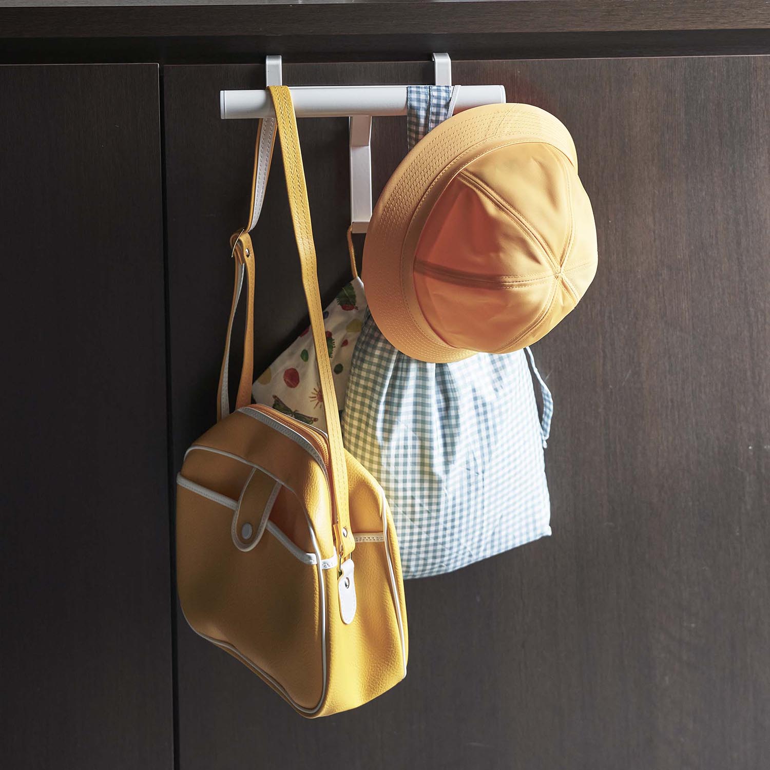 Tower School Bag Hanger With Hooks