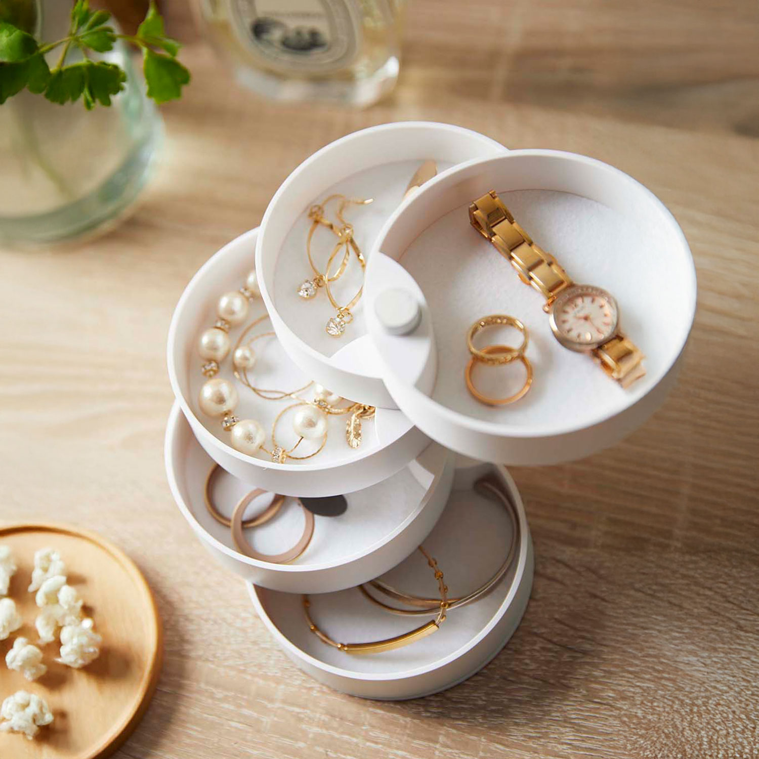 Tosca 5-Tier Stacked Jewelry Box With Lid