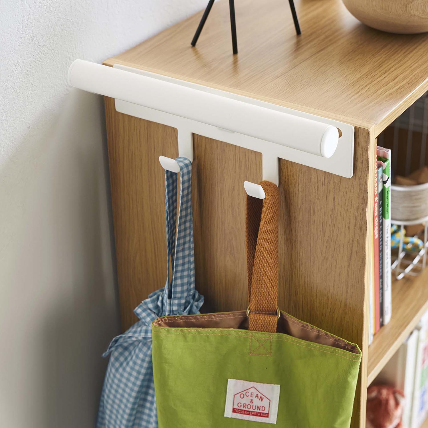 Tower 2-Hook Mountable School Bag Hanger