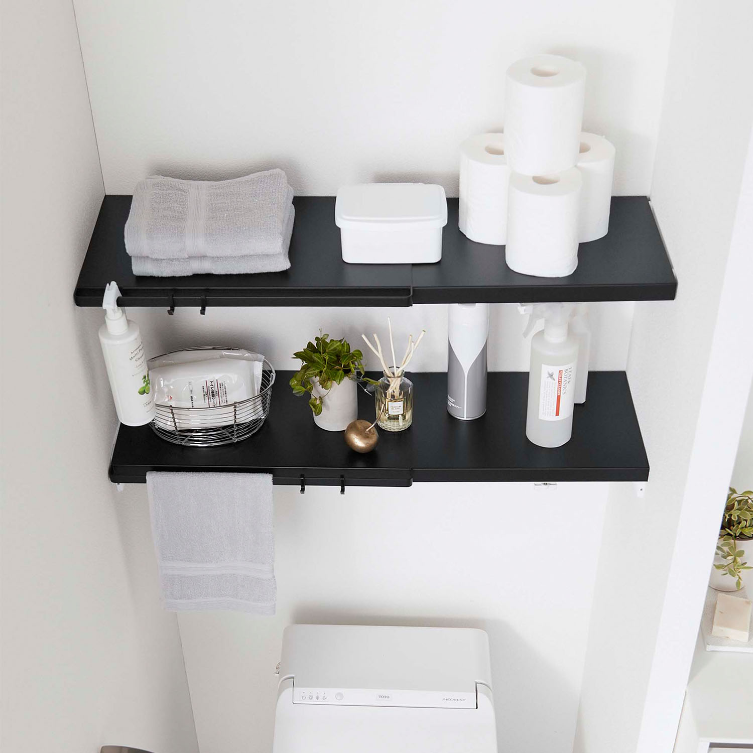 Tower Expandable Tension Support Pole Shelf S