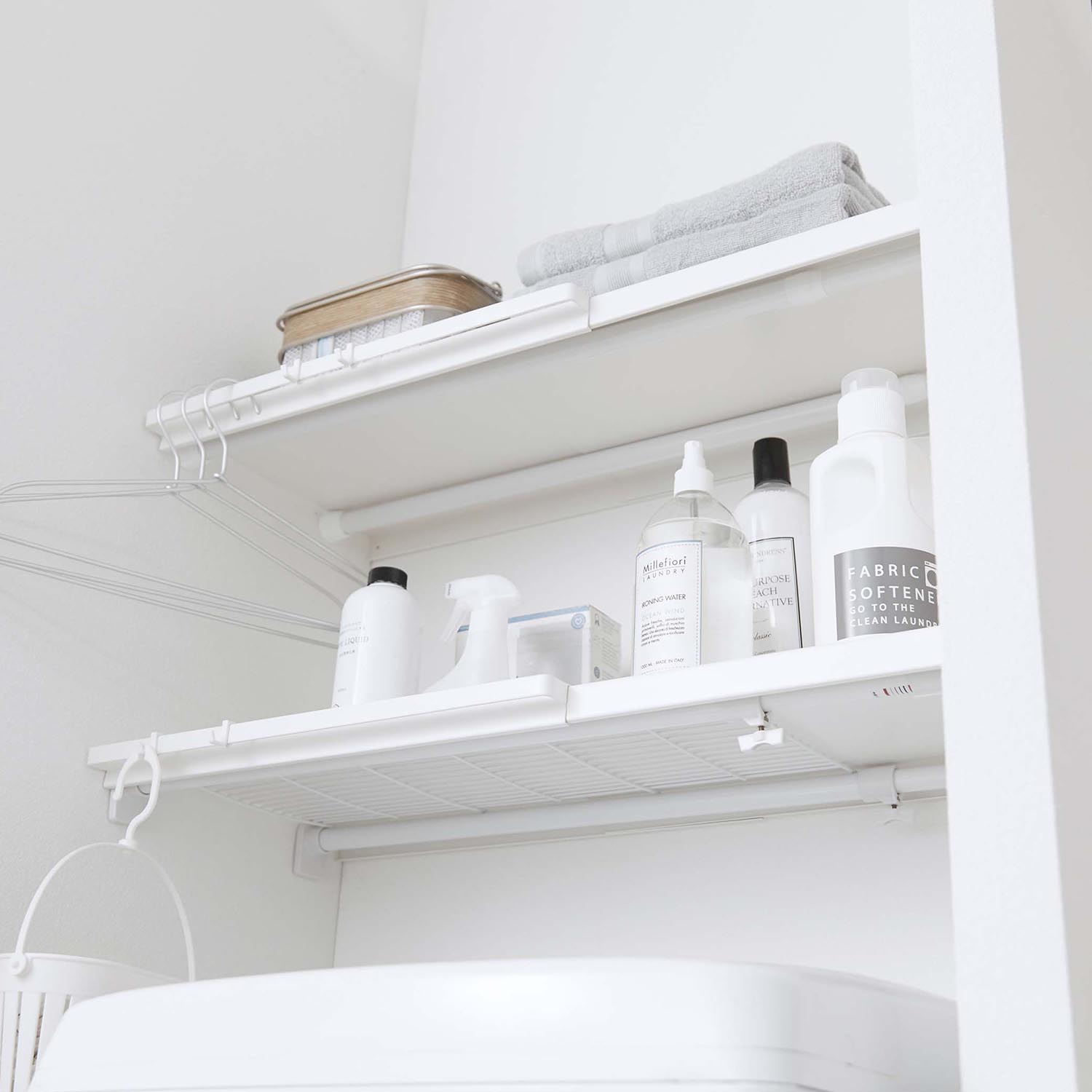 Tower Expandable Tension Support Pole Shelf L