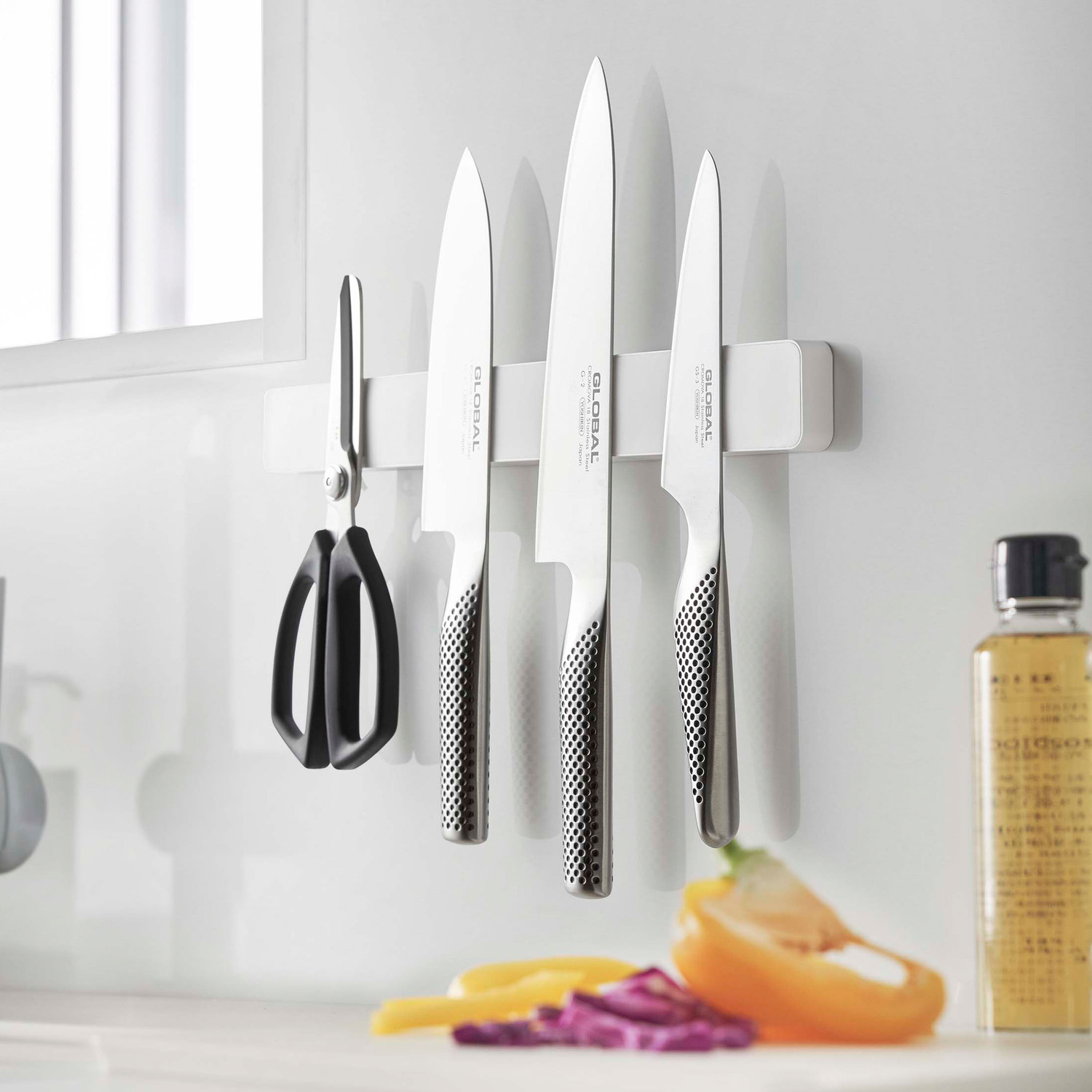 Tower Magnetic Wall Knife Rack