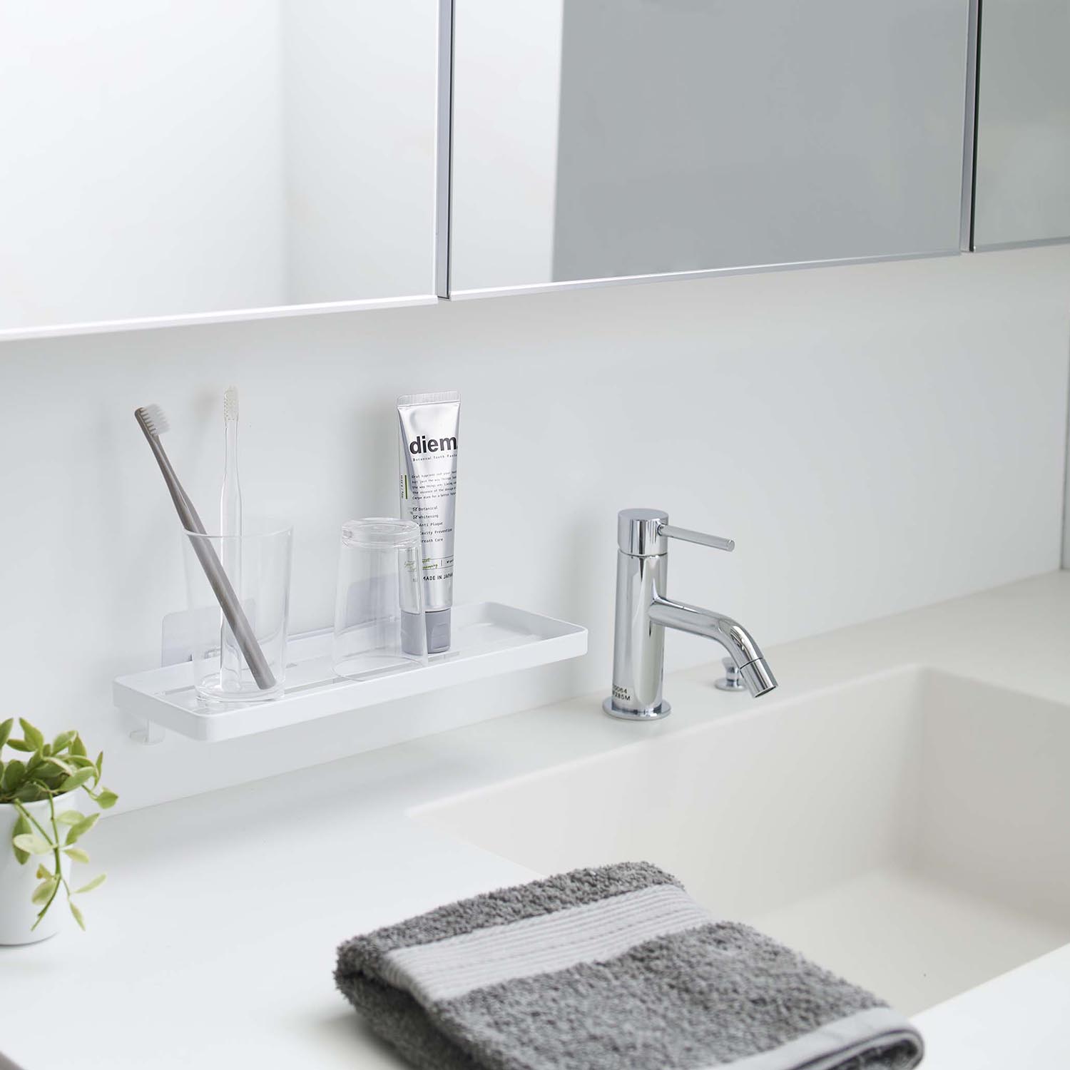 Tower Reusable Adhesive Bathroom Tray
