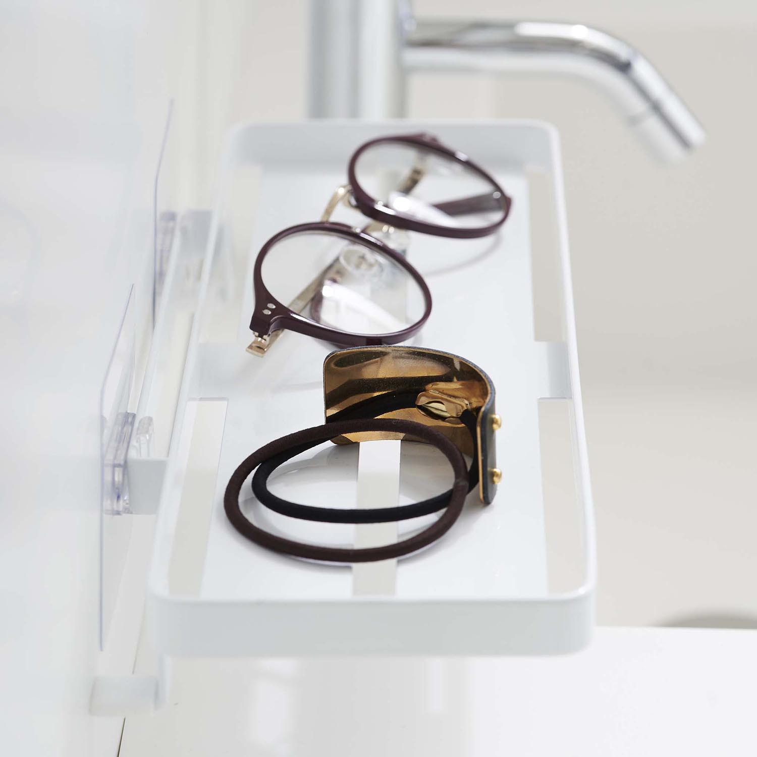 Tower Reusable Adhesive Bathroom Tray