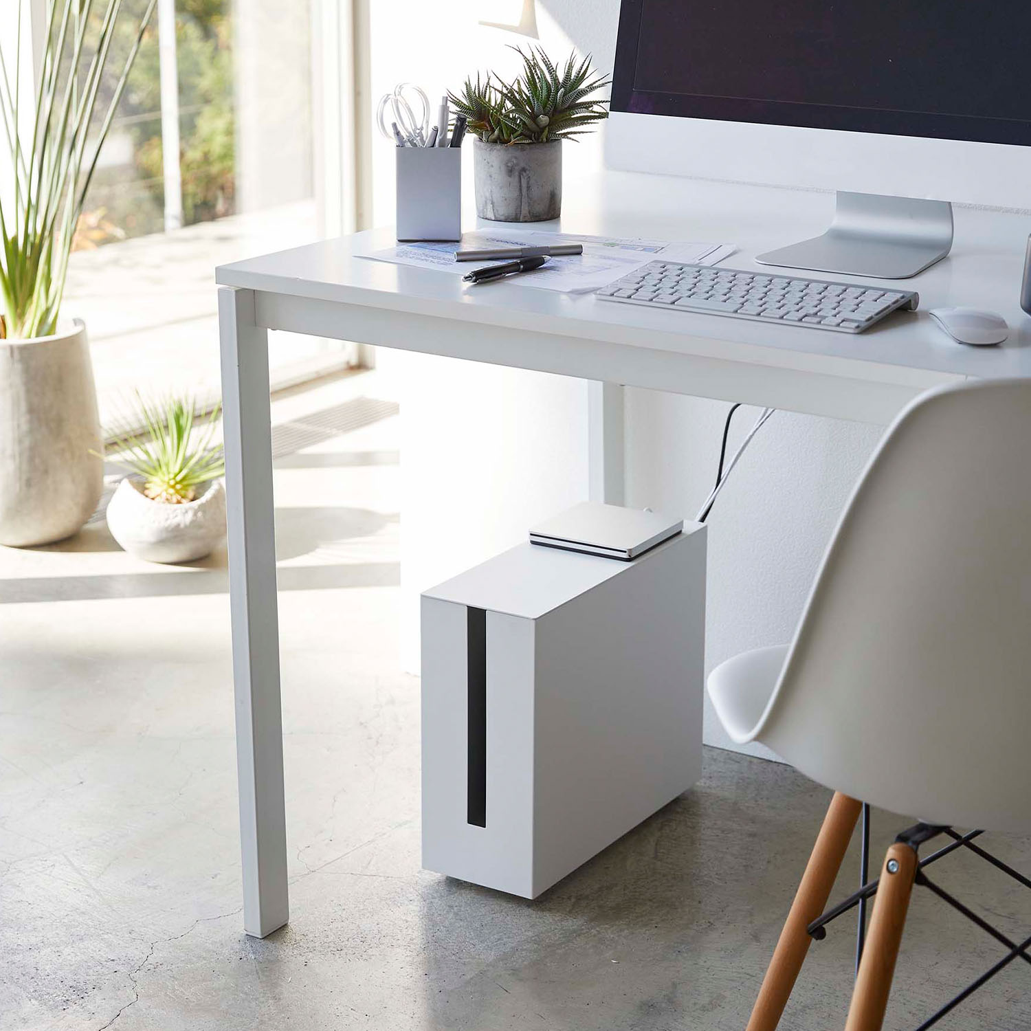 Tower Rolling Cable And Router Storage Box