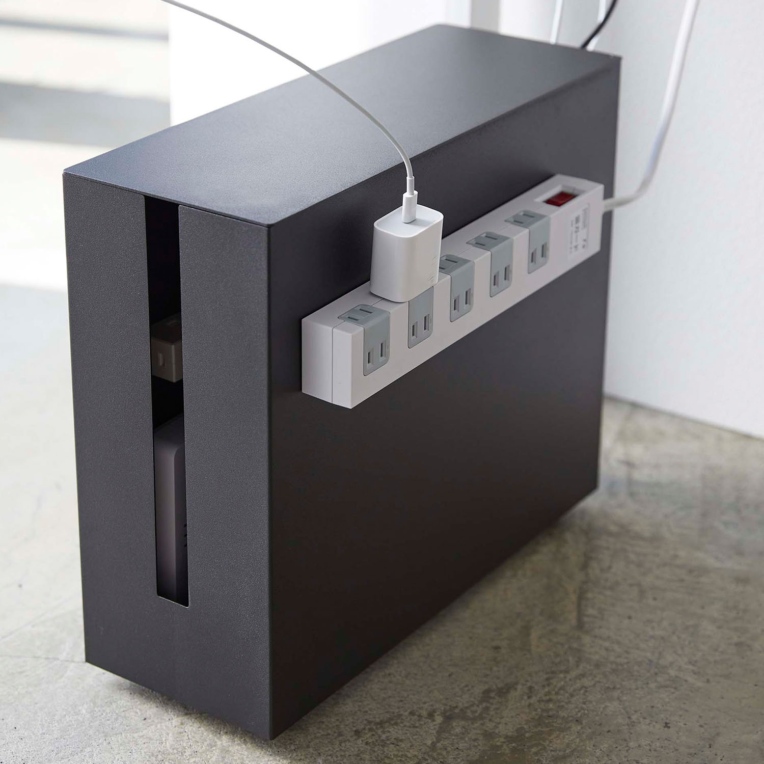 Tower Rolling Cable And Router Storage Box