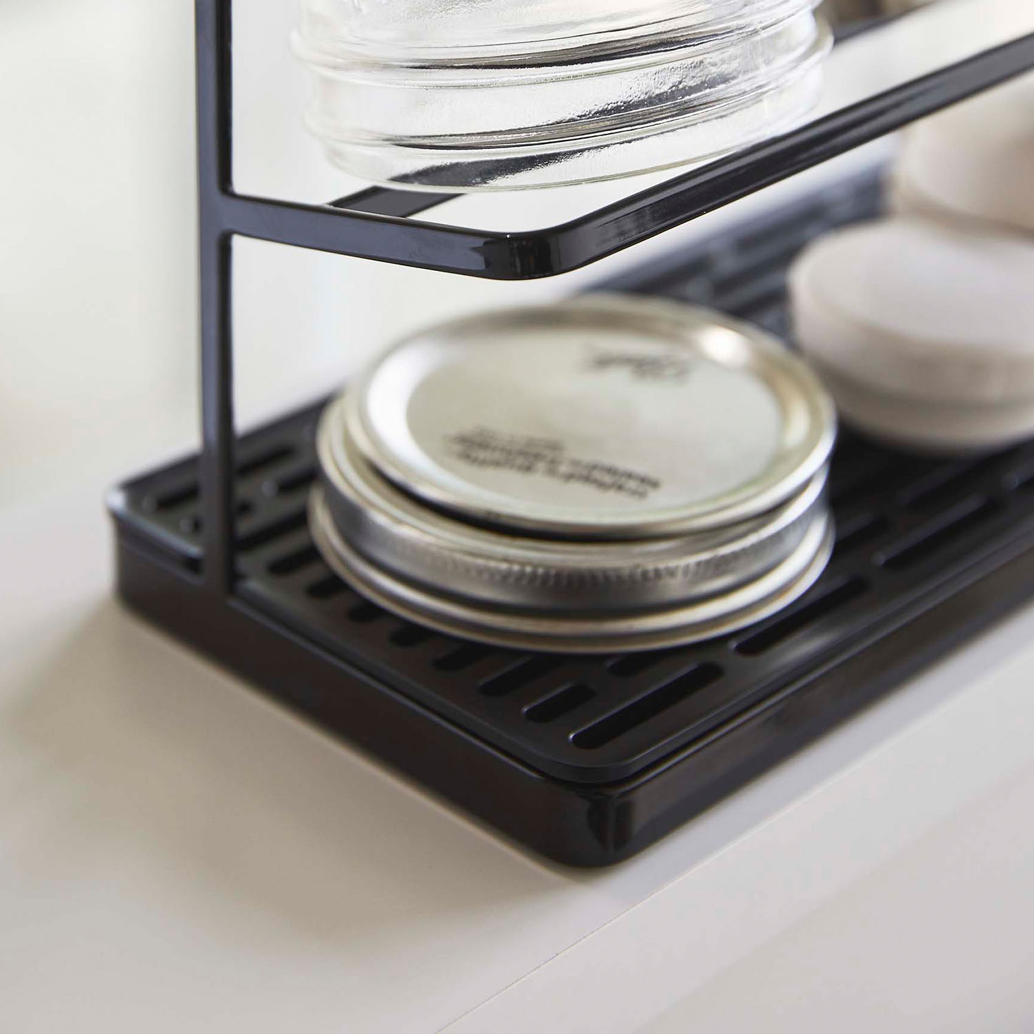 Tower Bottle Drying Stand With Tray