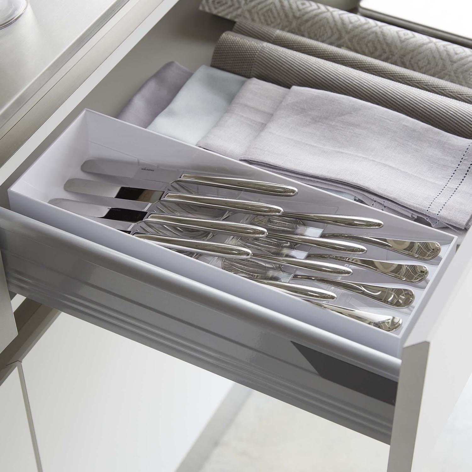 Tower Diagonally Stacking Cutlery Case