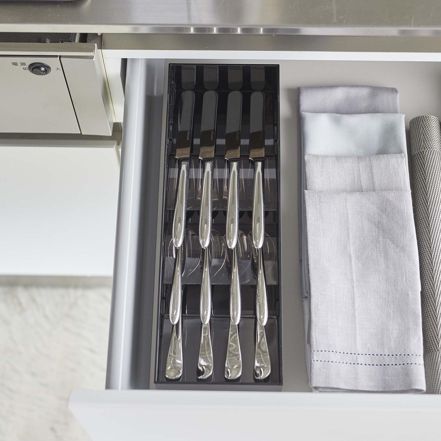 Tower Diagonally Stacking Cutlery Case