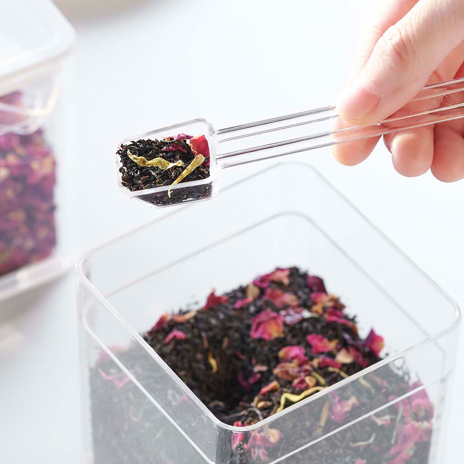 Tower Airtight Spice Container With Measuring Spoon