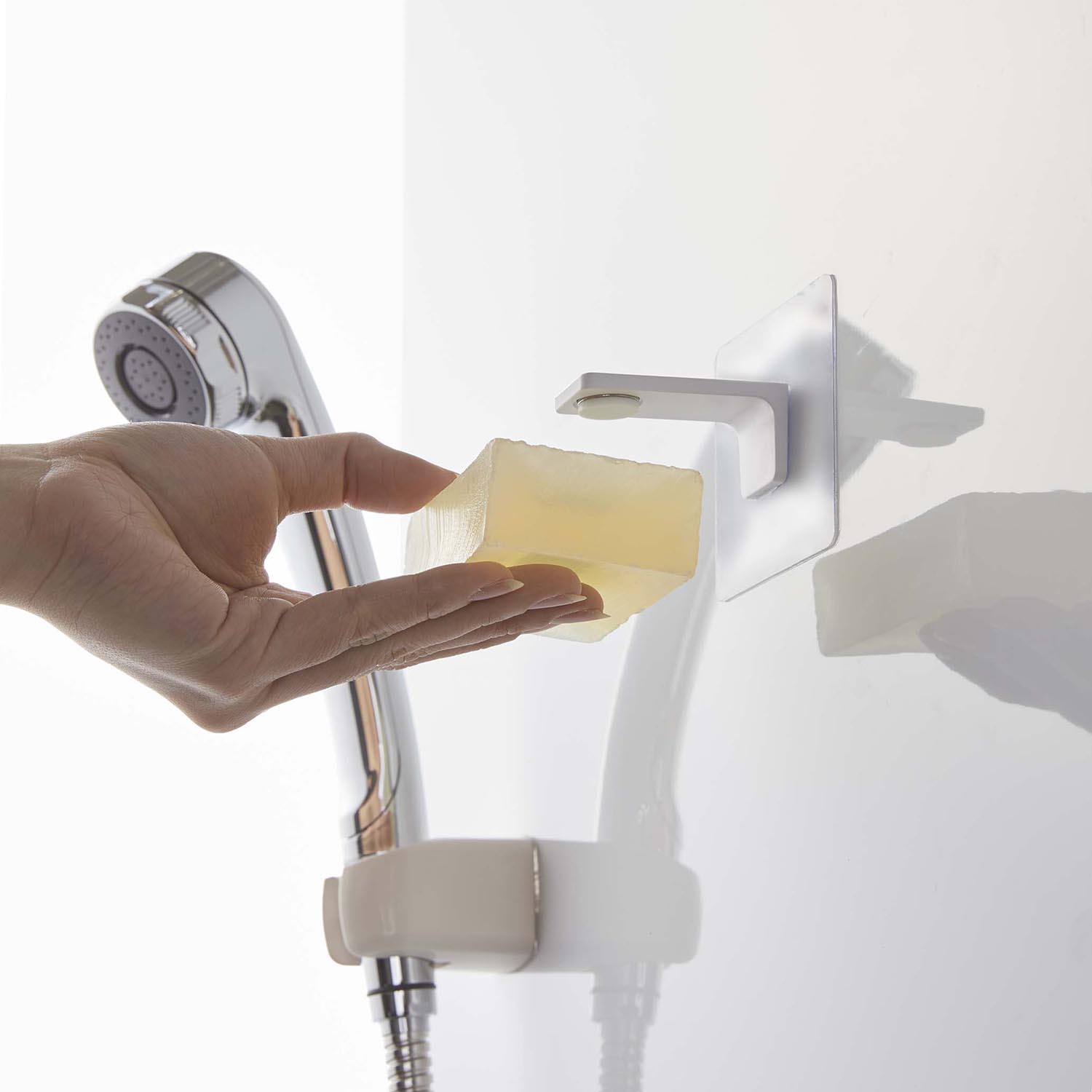 Tower Suspended Bar Soap Holder / Reusable Adhesive
