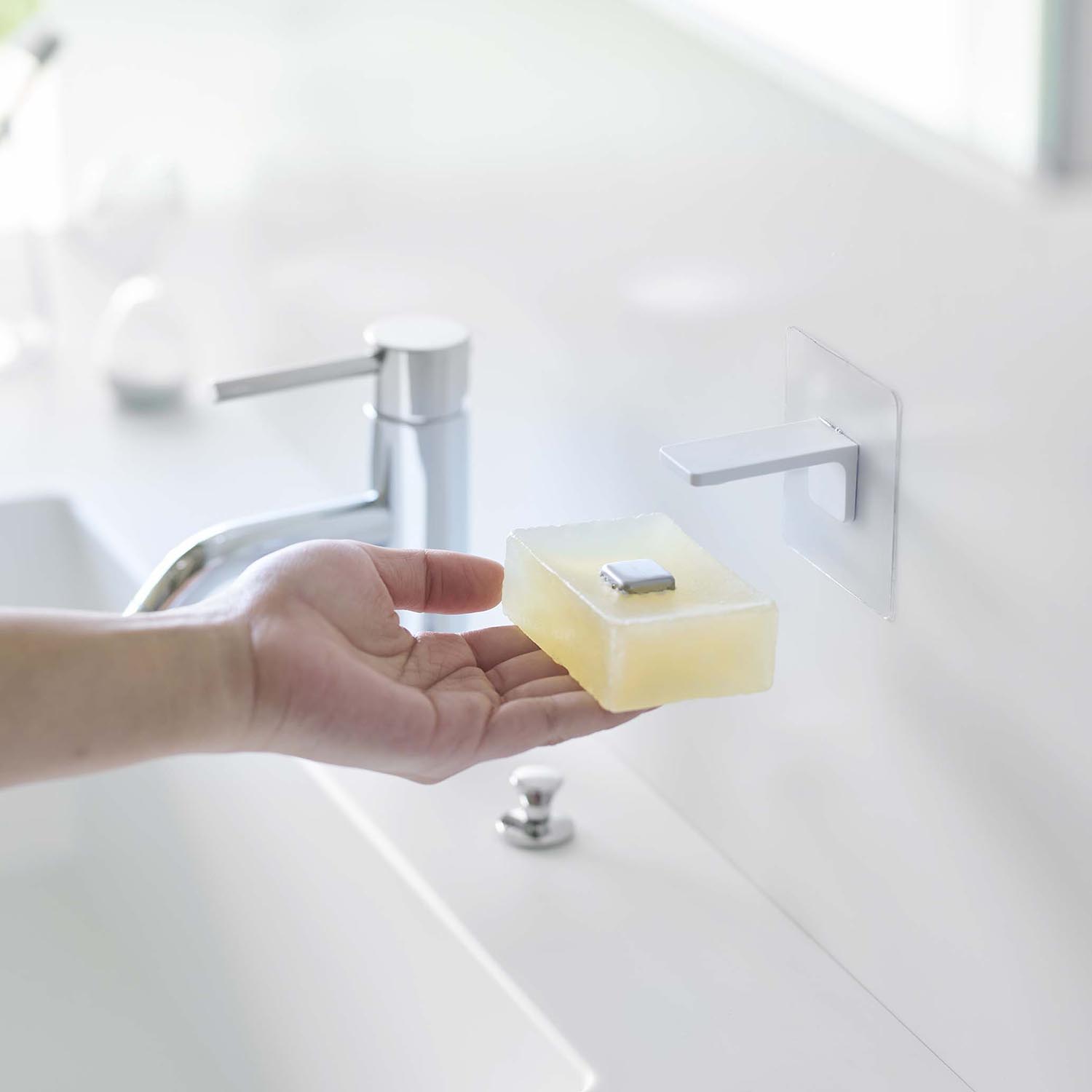 Tower Suspended Bar Soap Holder / Reusable Adhesive