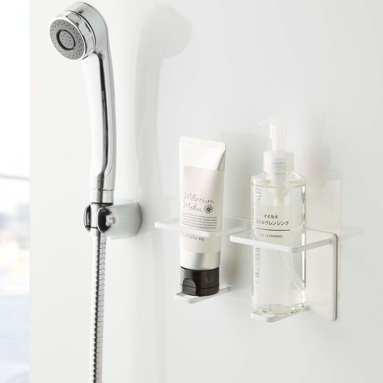 Tower Magnetic Duo Toothpaste And Bottle Holder Size M