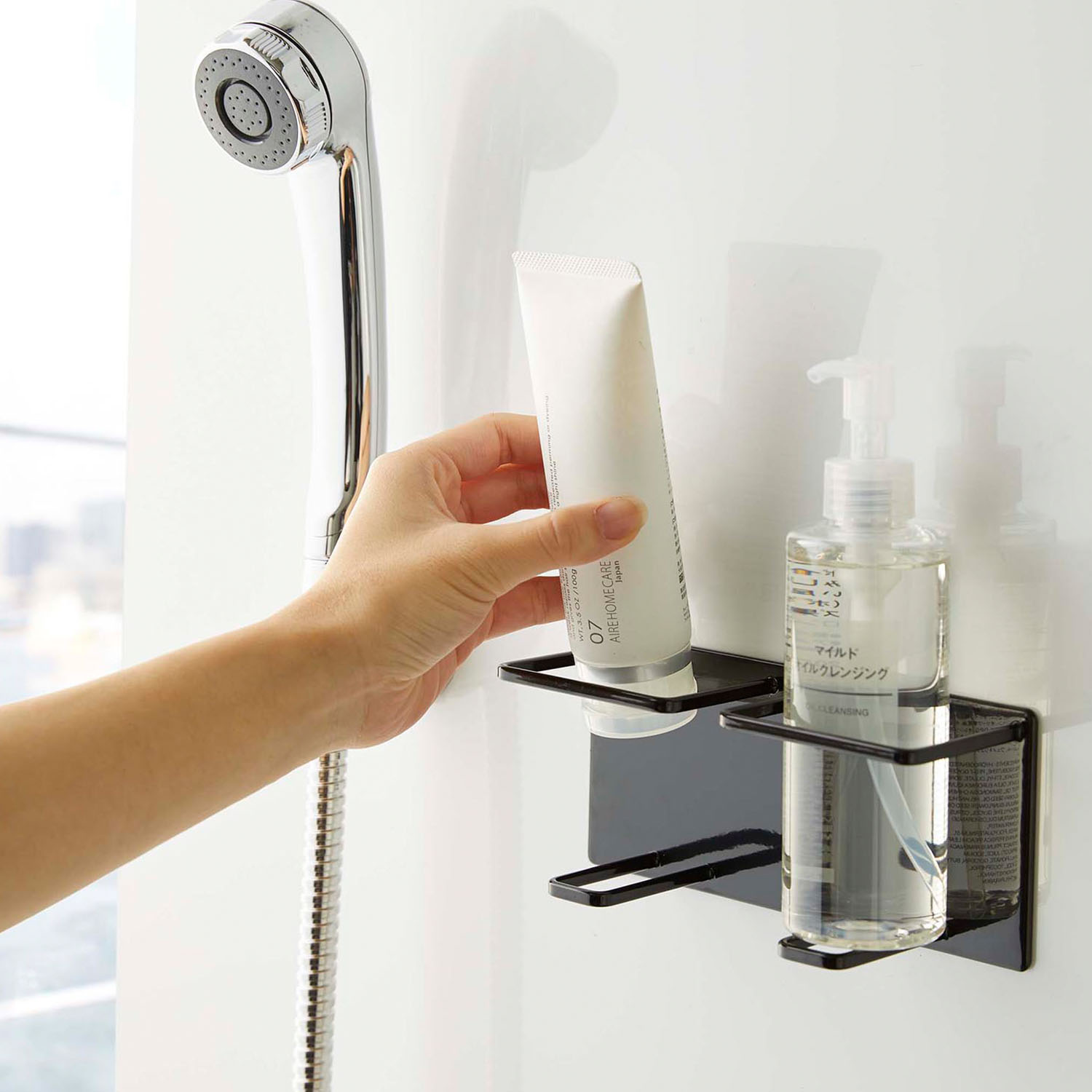 Tower Magnetic Duo Toothpaste And Bottle Holder Size M