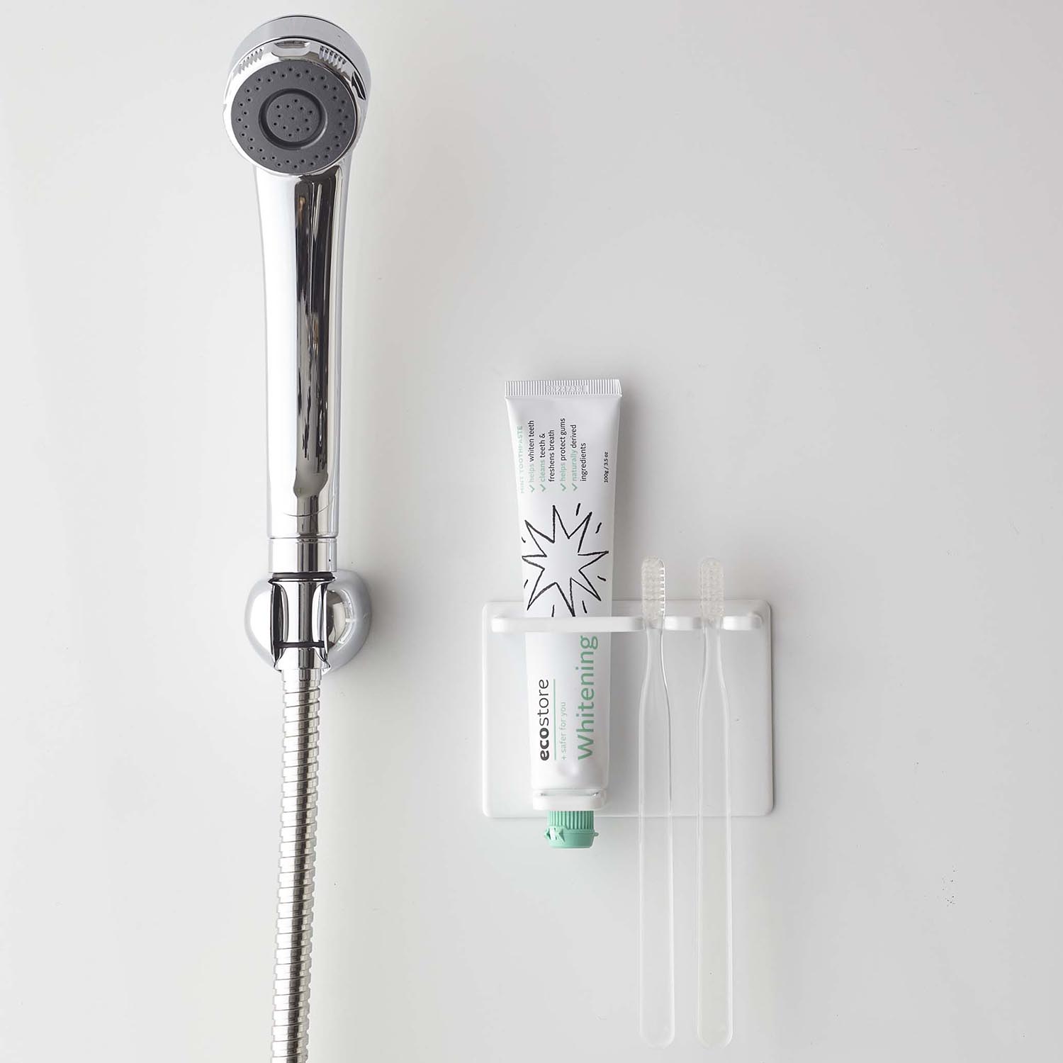 Tower Magnetic Toothpaste And Toothbrush Holder