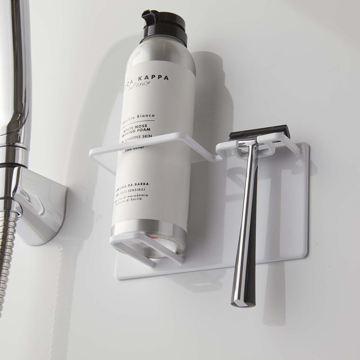 Tower Magnetic Shaving Cream And Razor Holder
