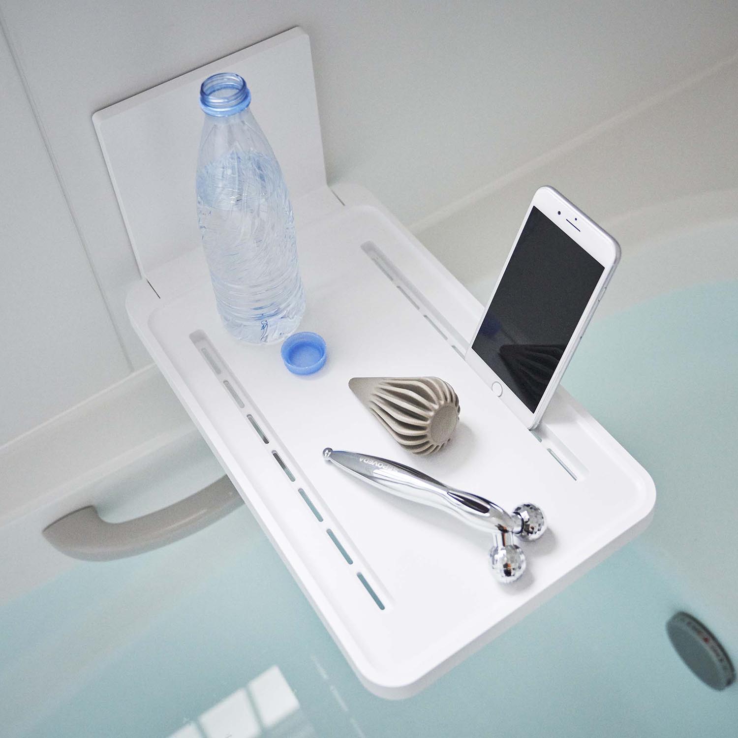 Tower Magnetic Folding Bathroom Tray