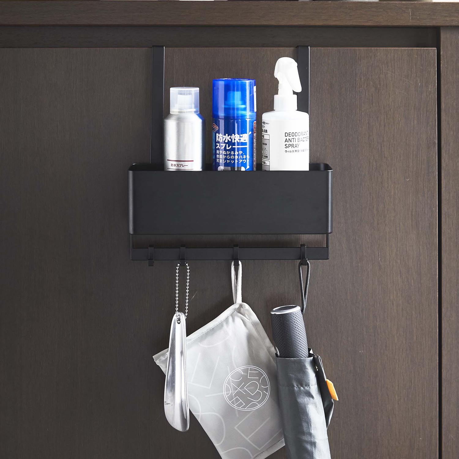 Smart Over-The-Door Shoe Cabinet Storage With Hooks