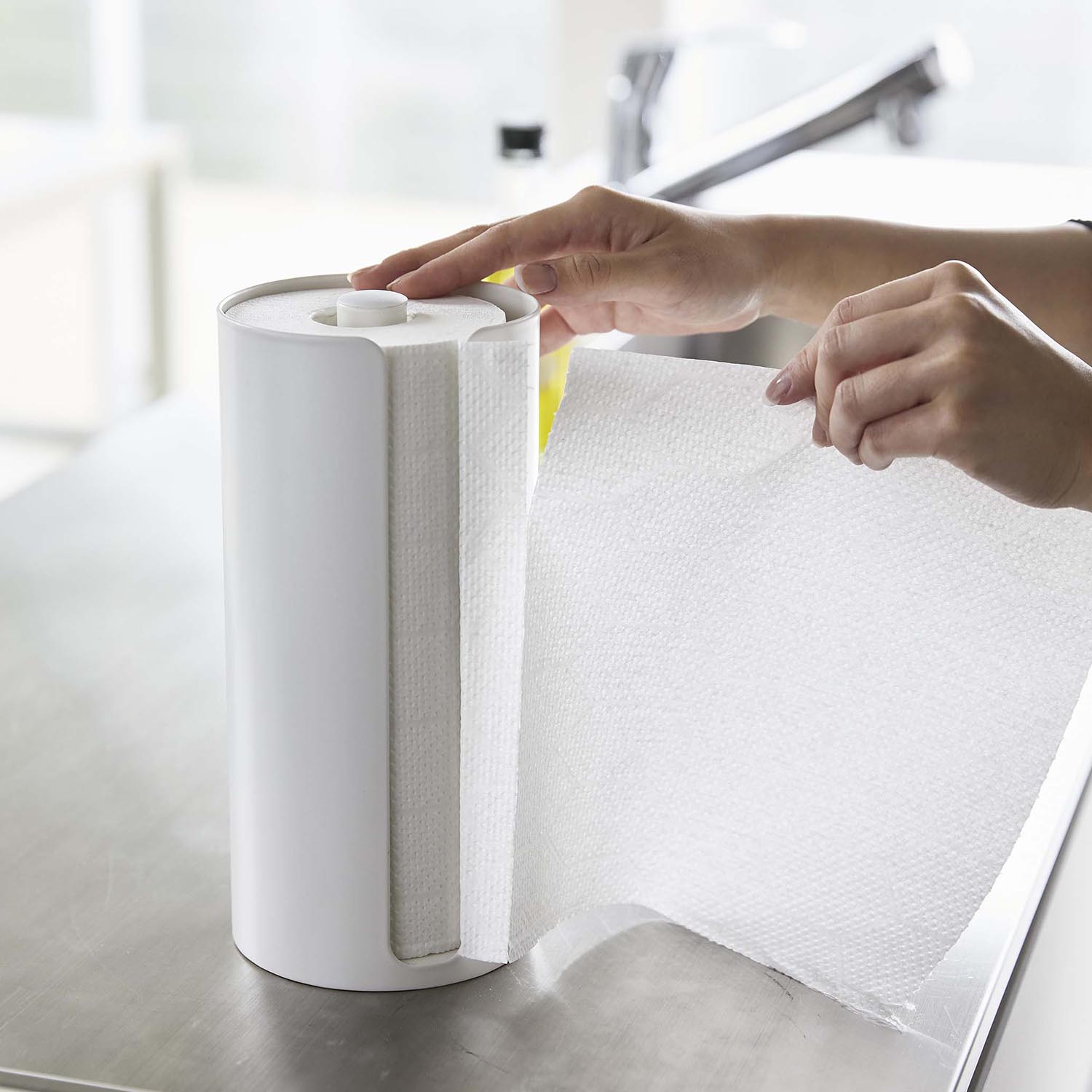 Tower Hidden Paper Towel Holder