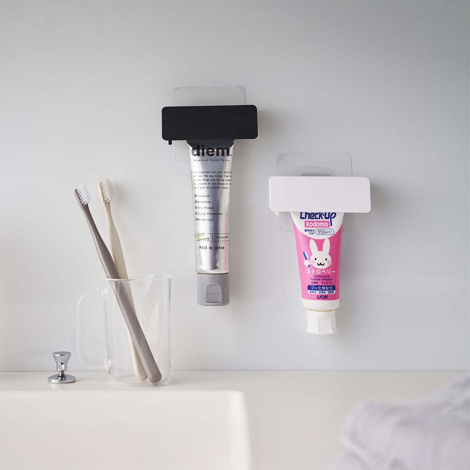 Tower Reusable Adhesive Toothpaste Holder