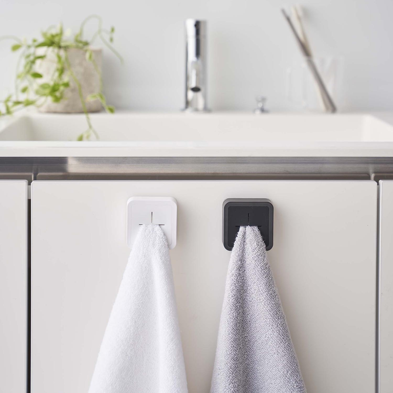Tower Reusable Adhesive Towel Holder