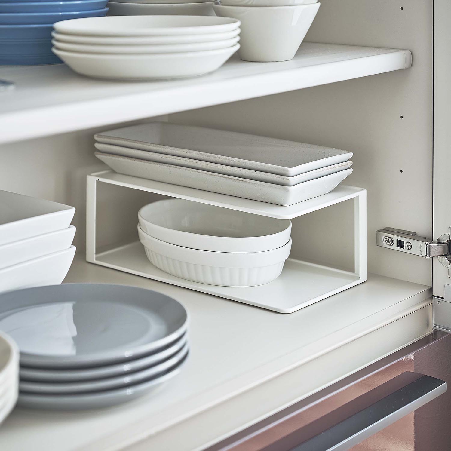 Tower 2-Tier Serving Plate Shelf