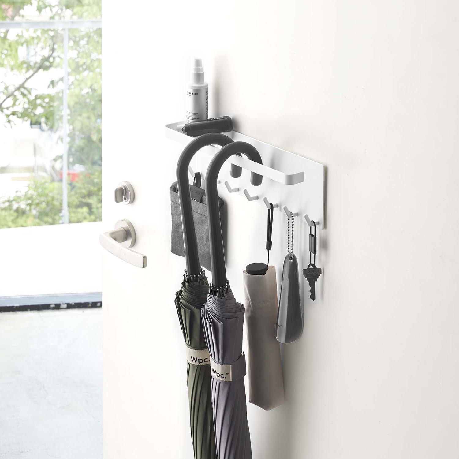 Tower Magnetic Umbrella Holder With Tray