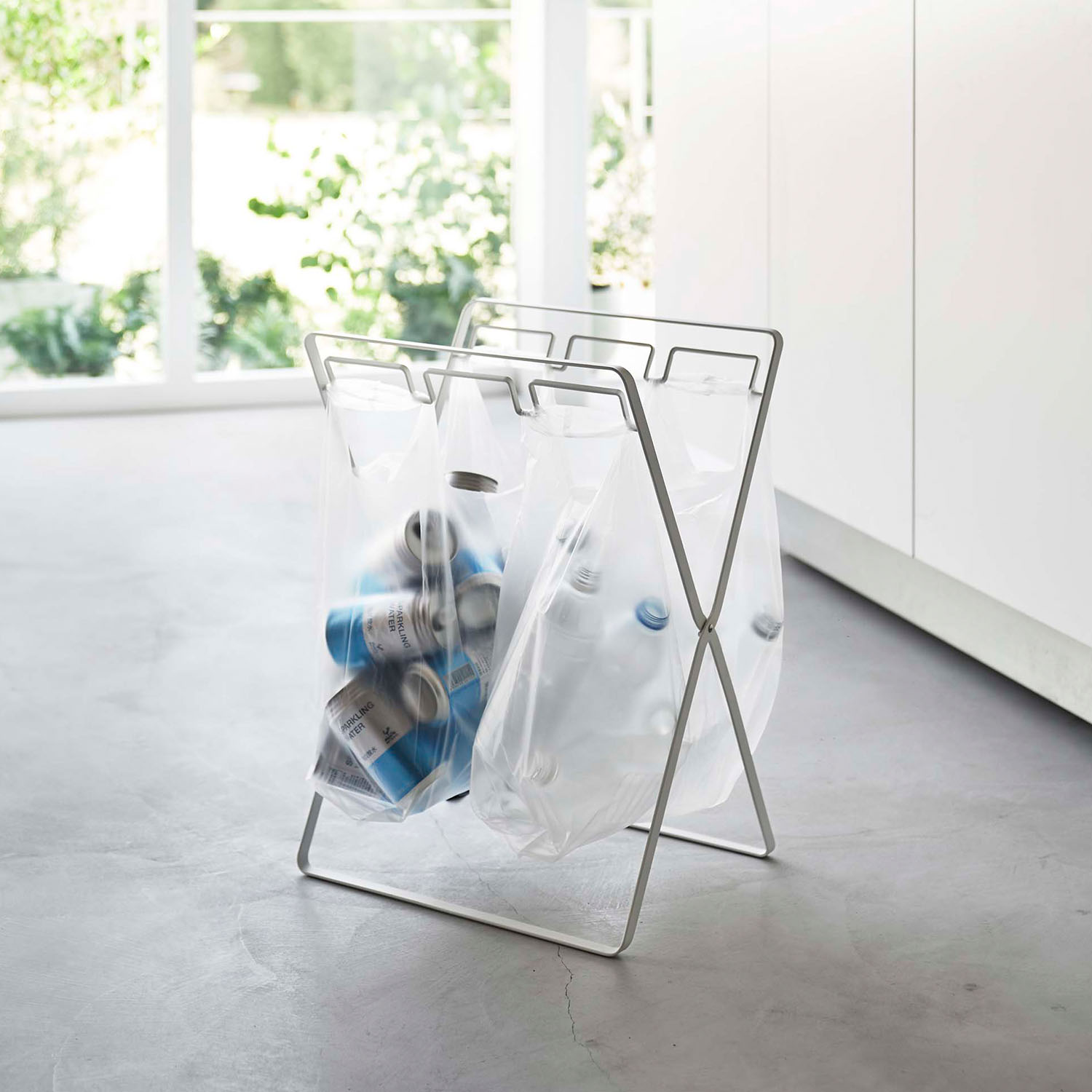 Tower Plastic Bag and 45L Bin Bag Stand