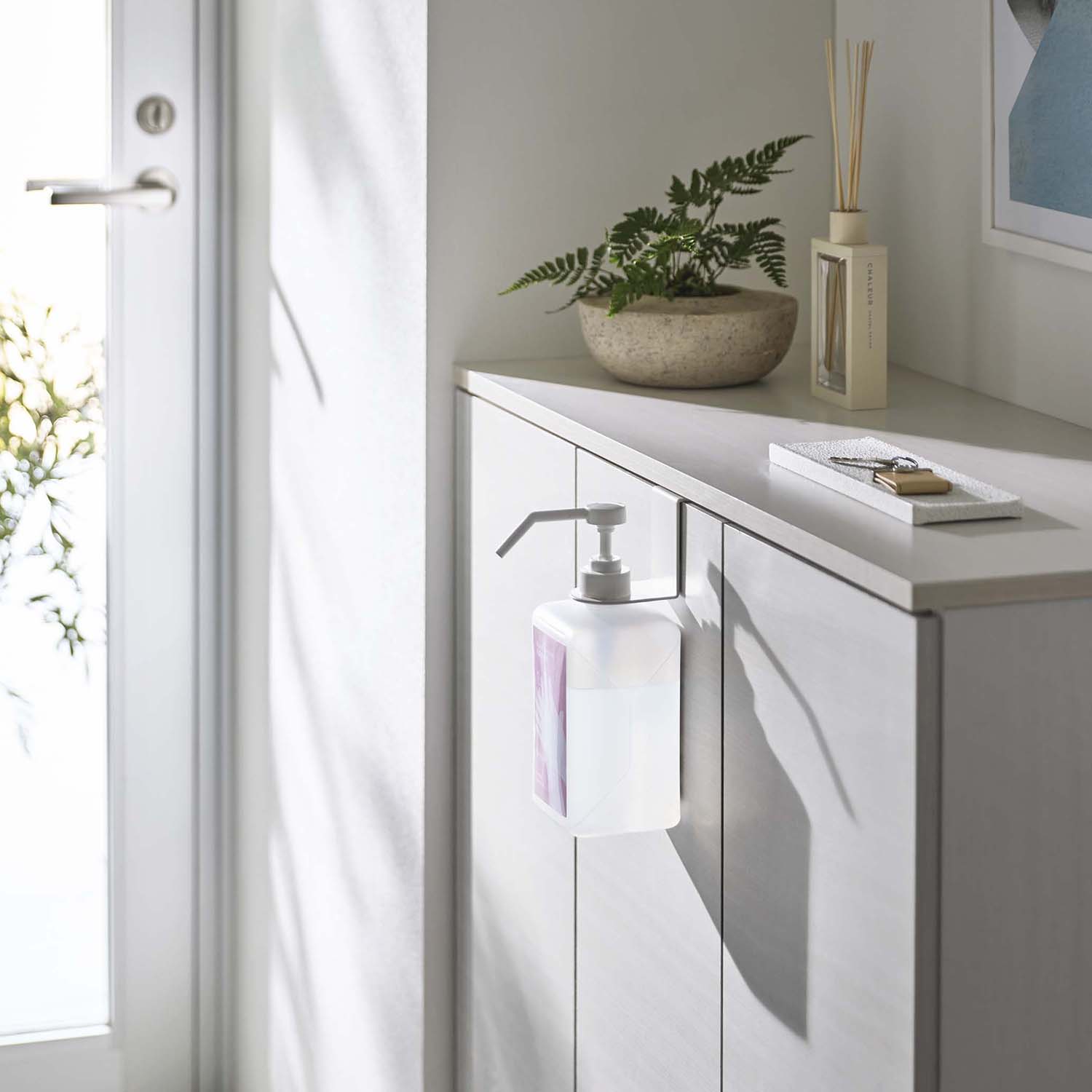 Smart Hooked Hand Sanitizer Bottle Holder