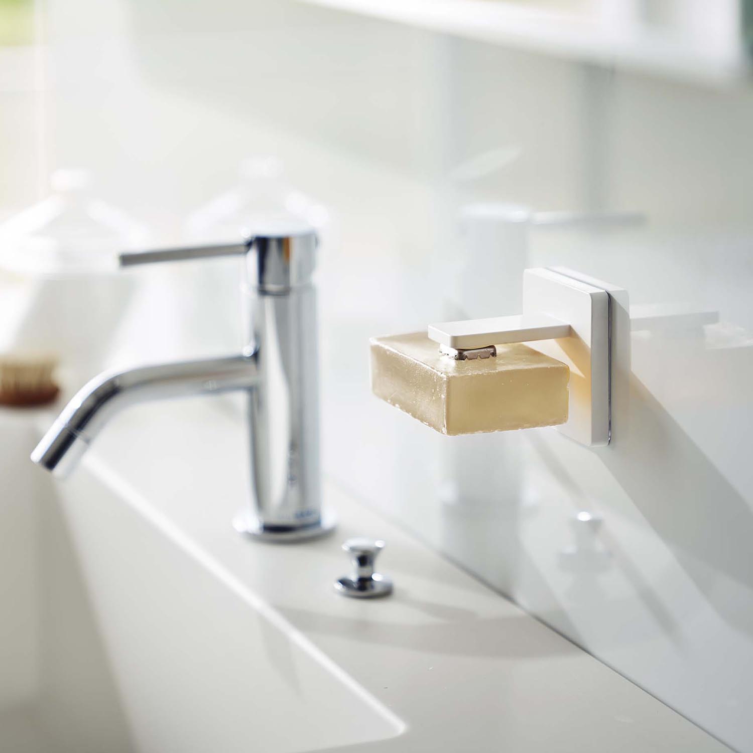 Mist Magnetic Suspended Bar Soap Holder | Reusable Adhesive