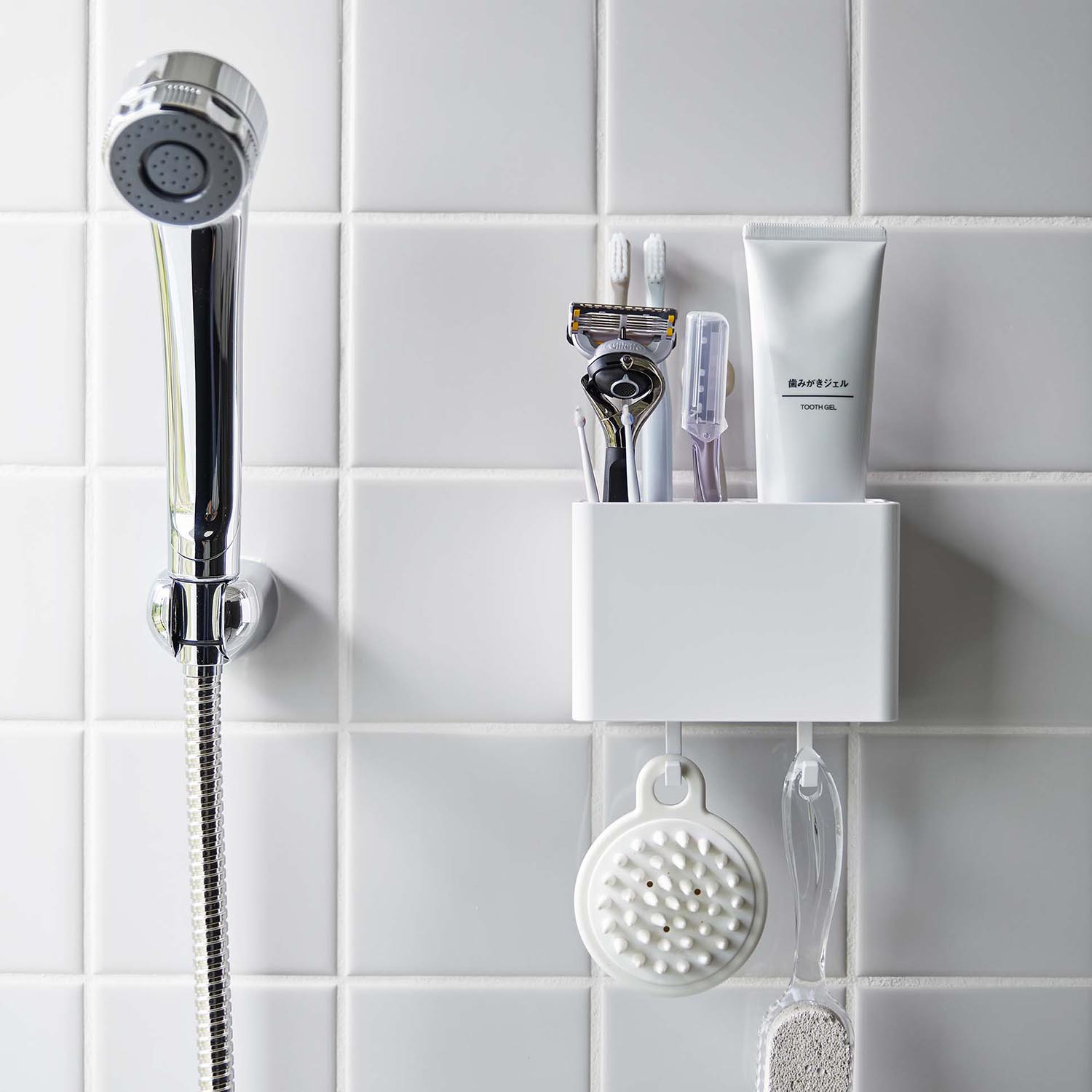 Mist Reusable Adhesive Toothbrush Holder