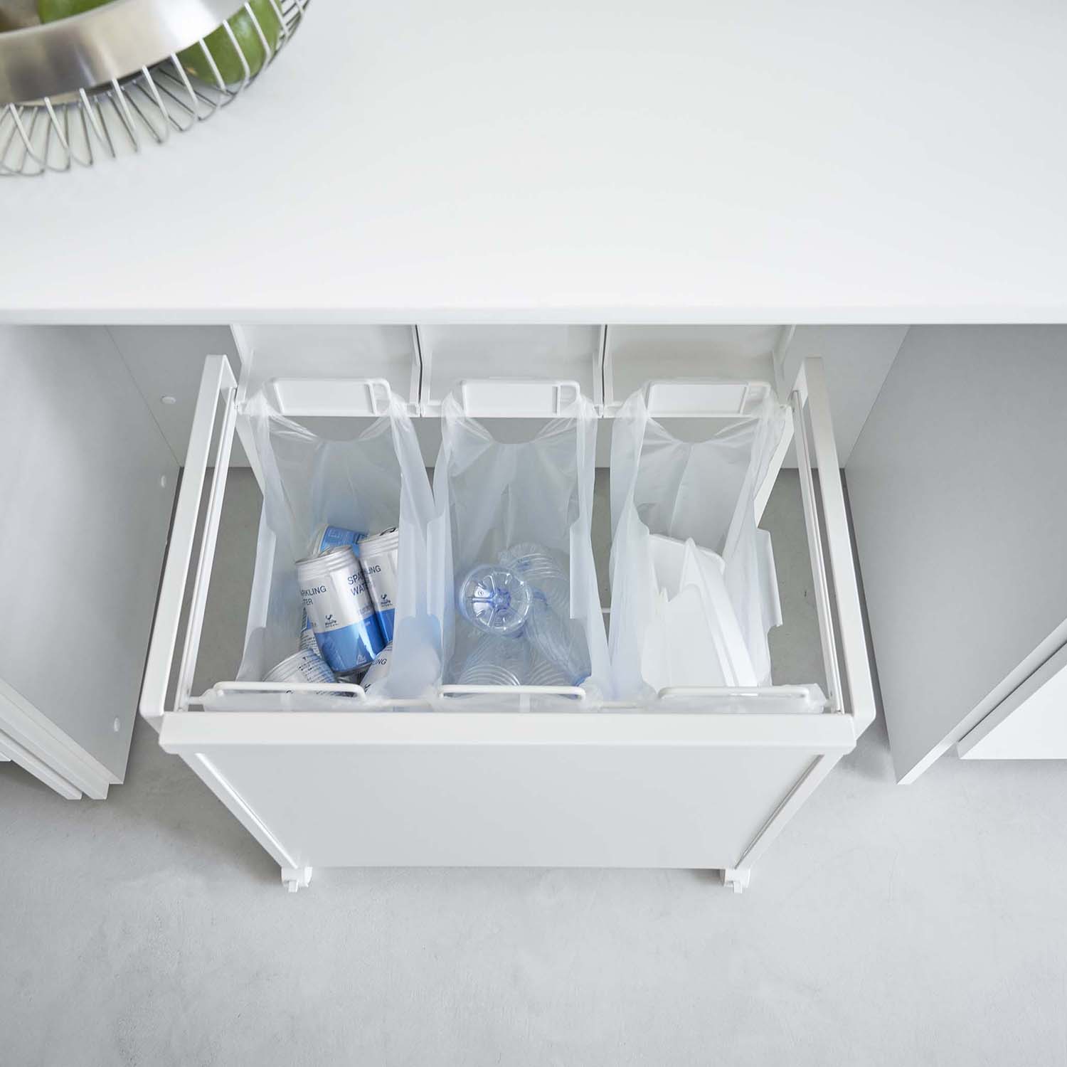 Tower Lidded Garbage Sorter (3)