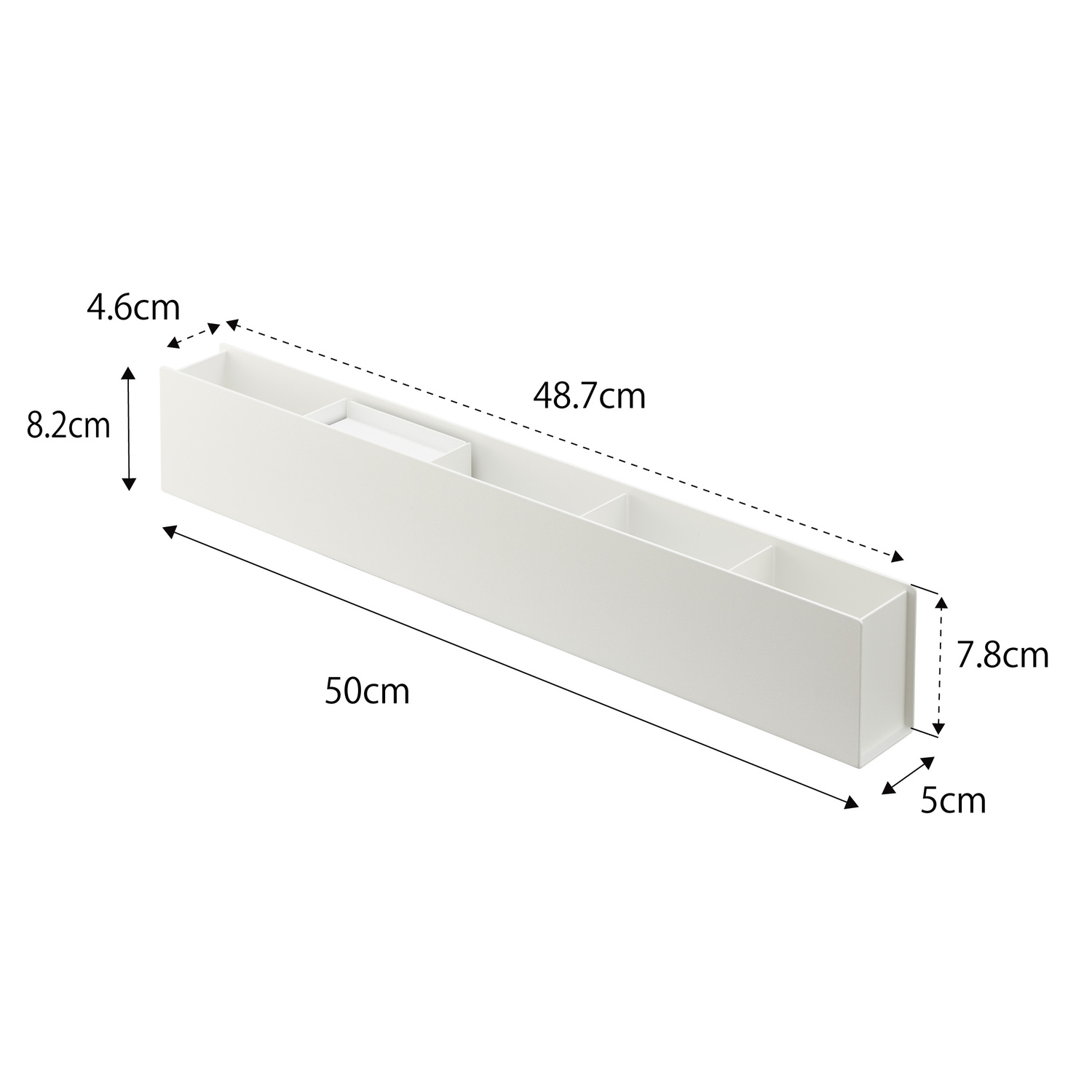 Tower Slim Desk Organiser Size Spec