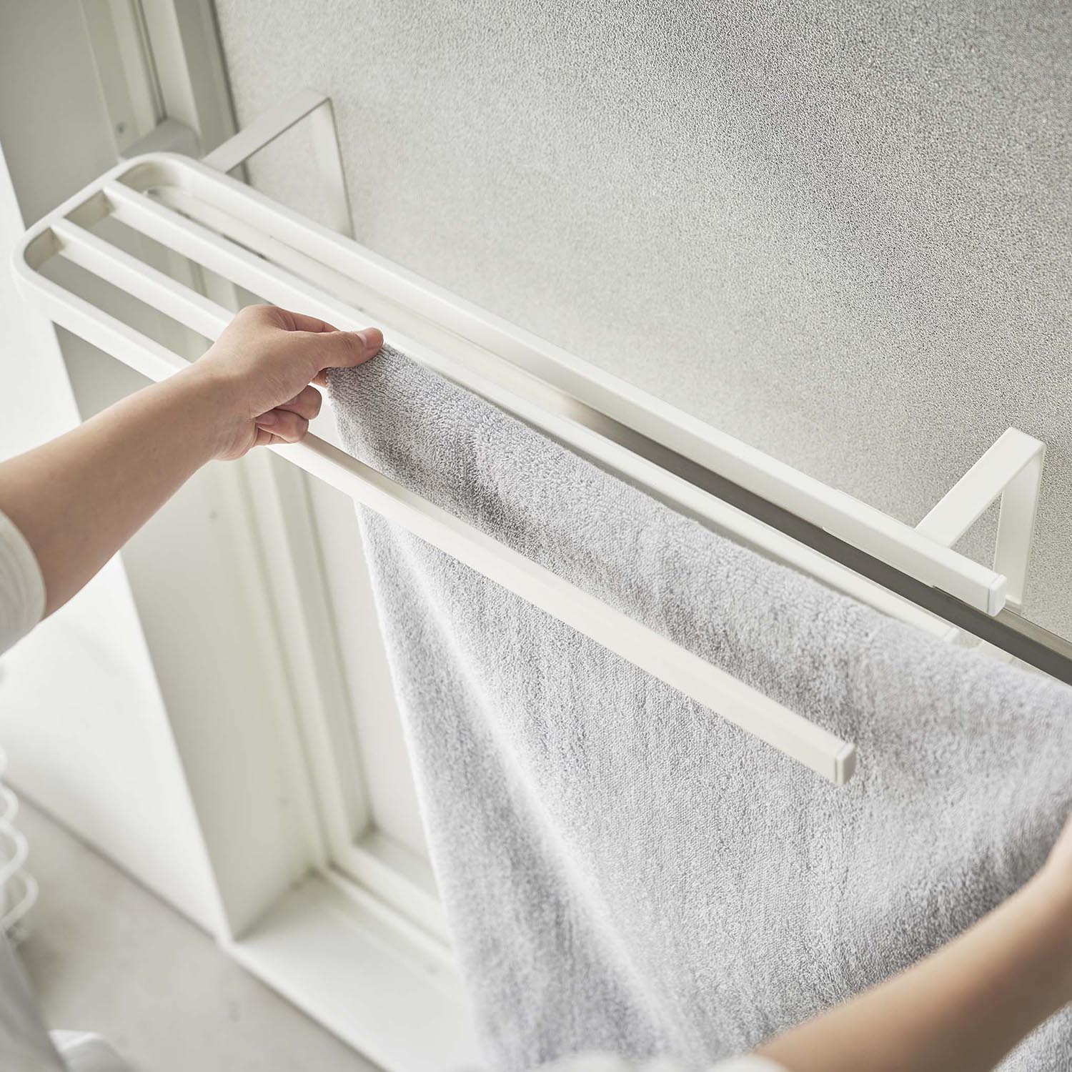Tower Doorframe Bath Towel Holder