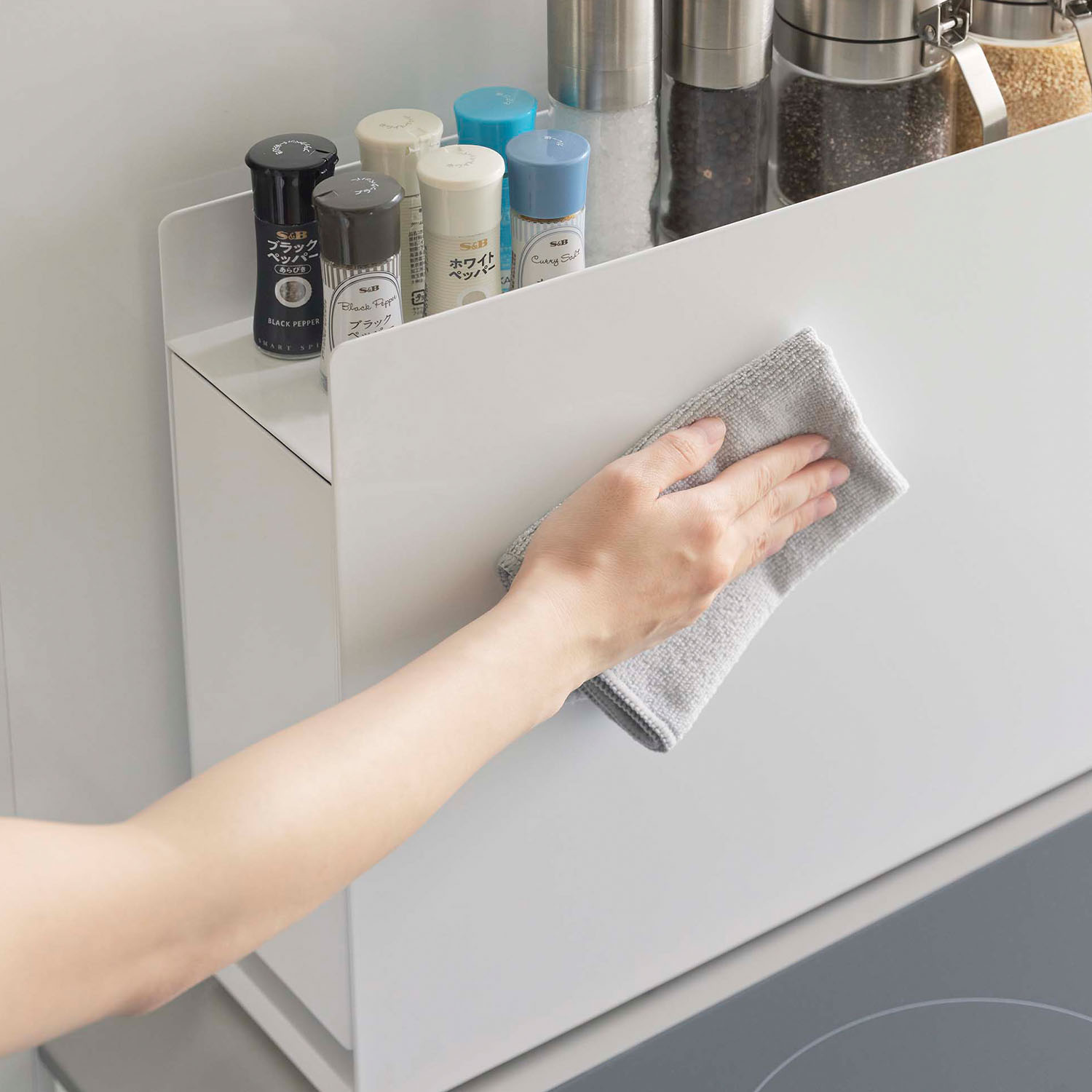 Tower Sliding Drawer Seasoning Rack