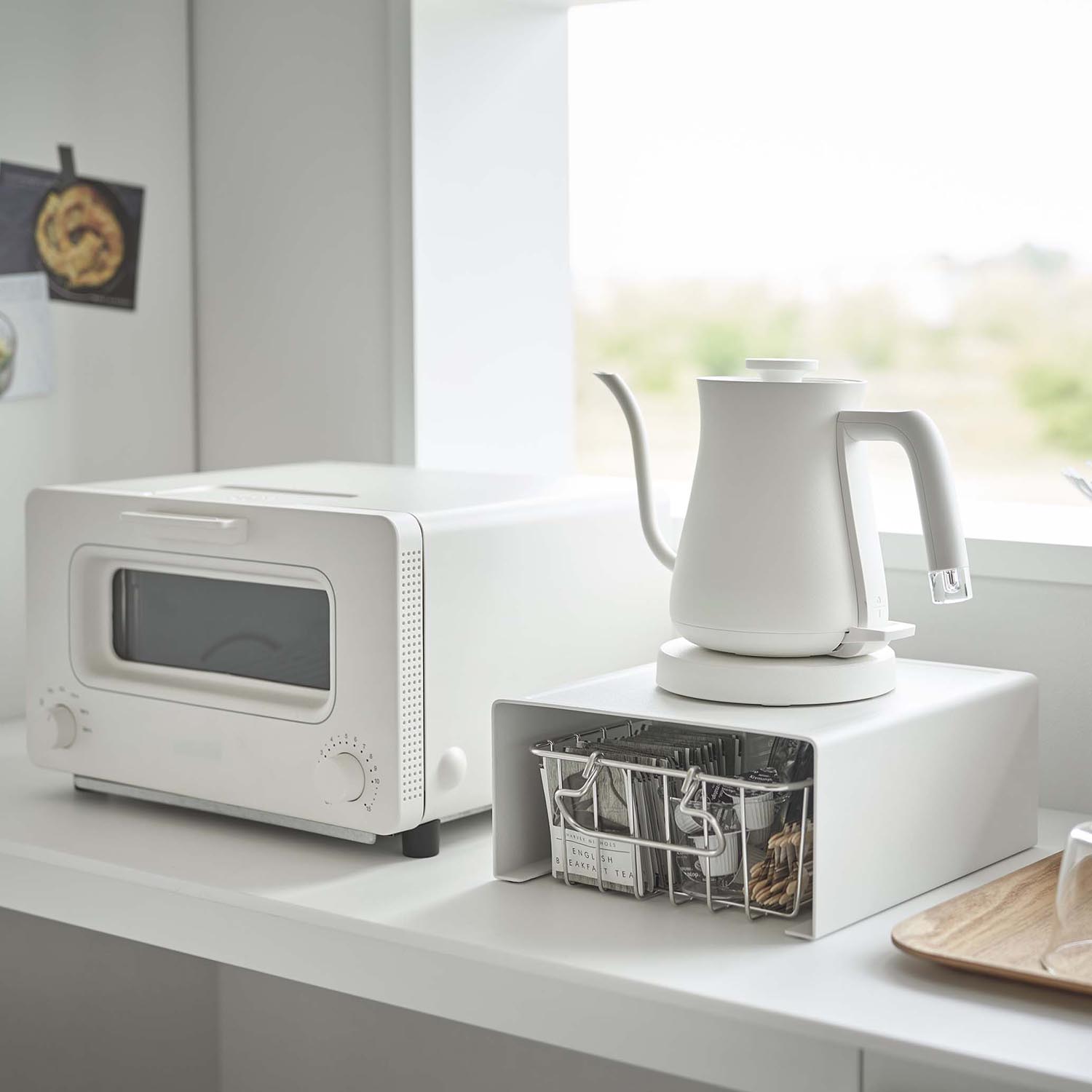 Tower Kitchen Appliance Under-Storage Rack