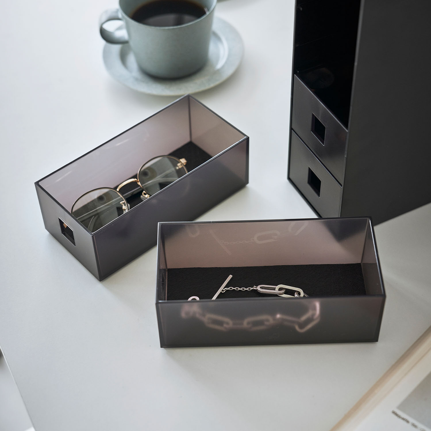 Tower Sunglasses & Accessories Sliding Drawer Organiser