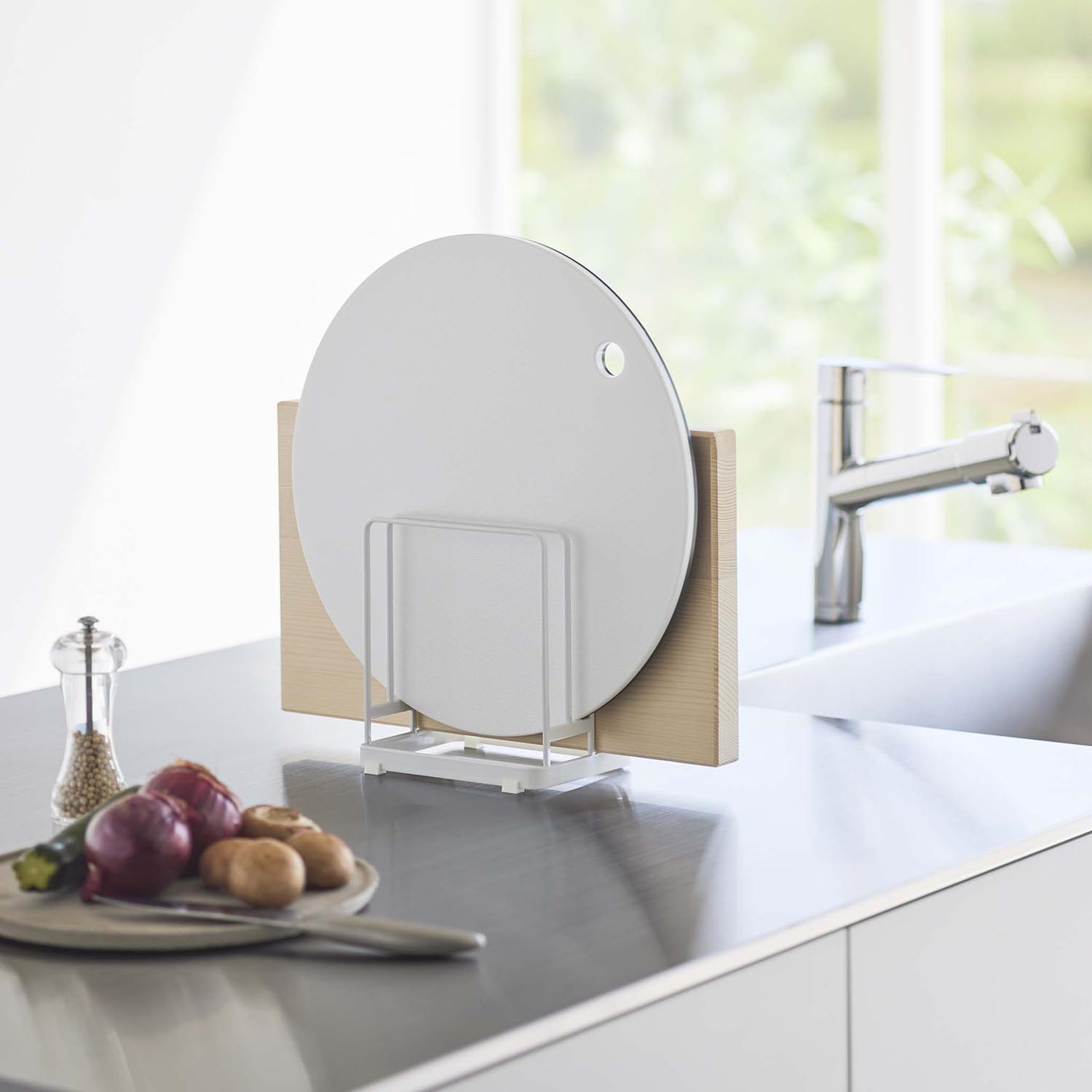 Tower Round Cutting Board Stand
