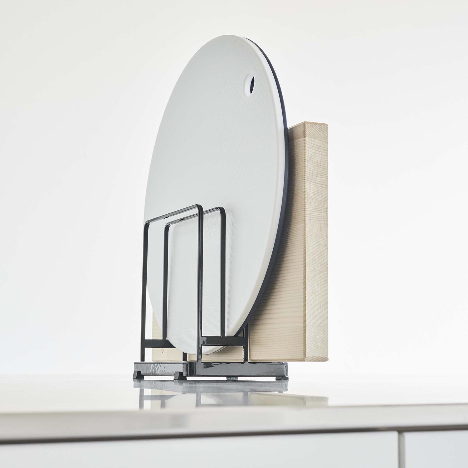 Tower Round Cutting Board Stand