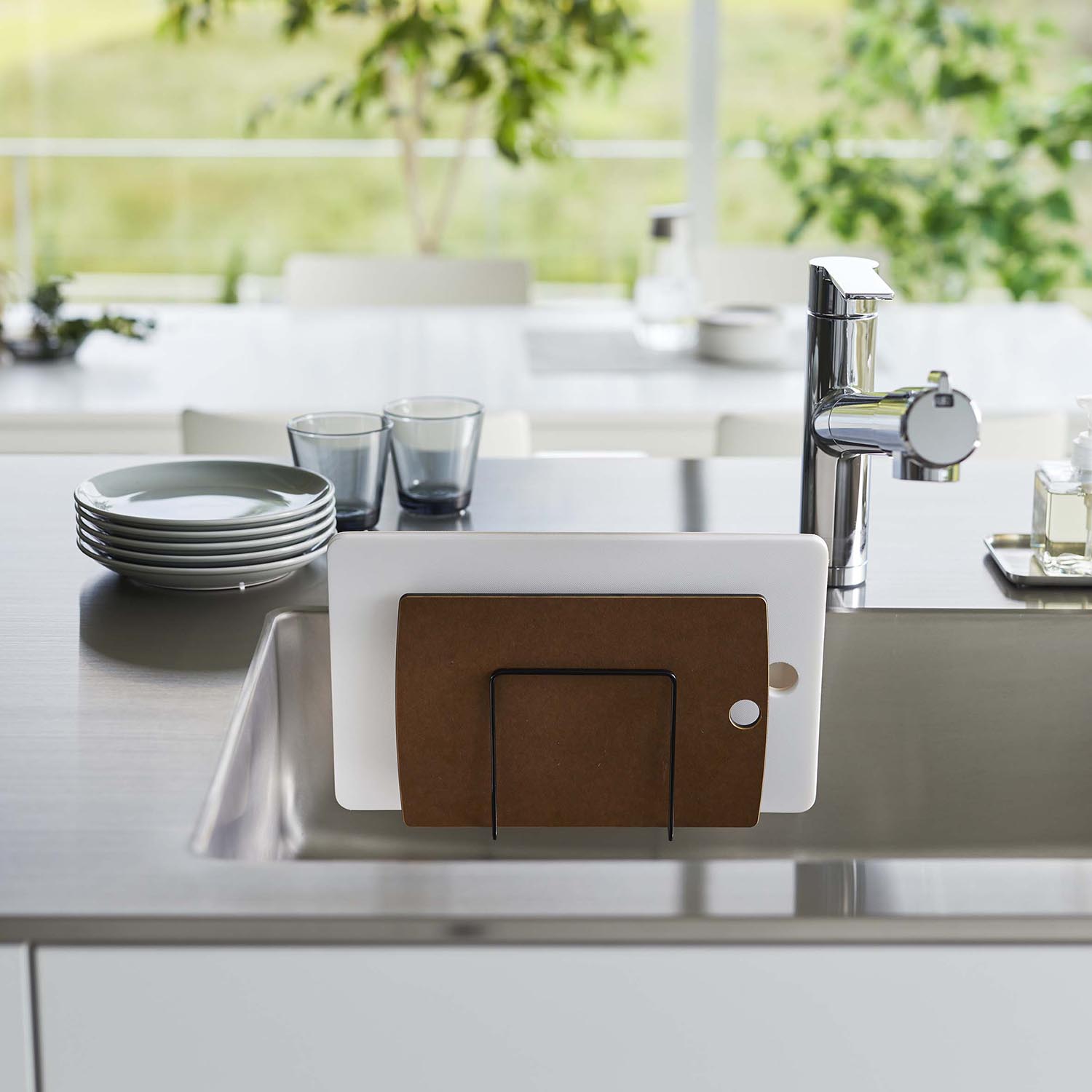 Tower Self-Adhesive Cutting Board Holder