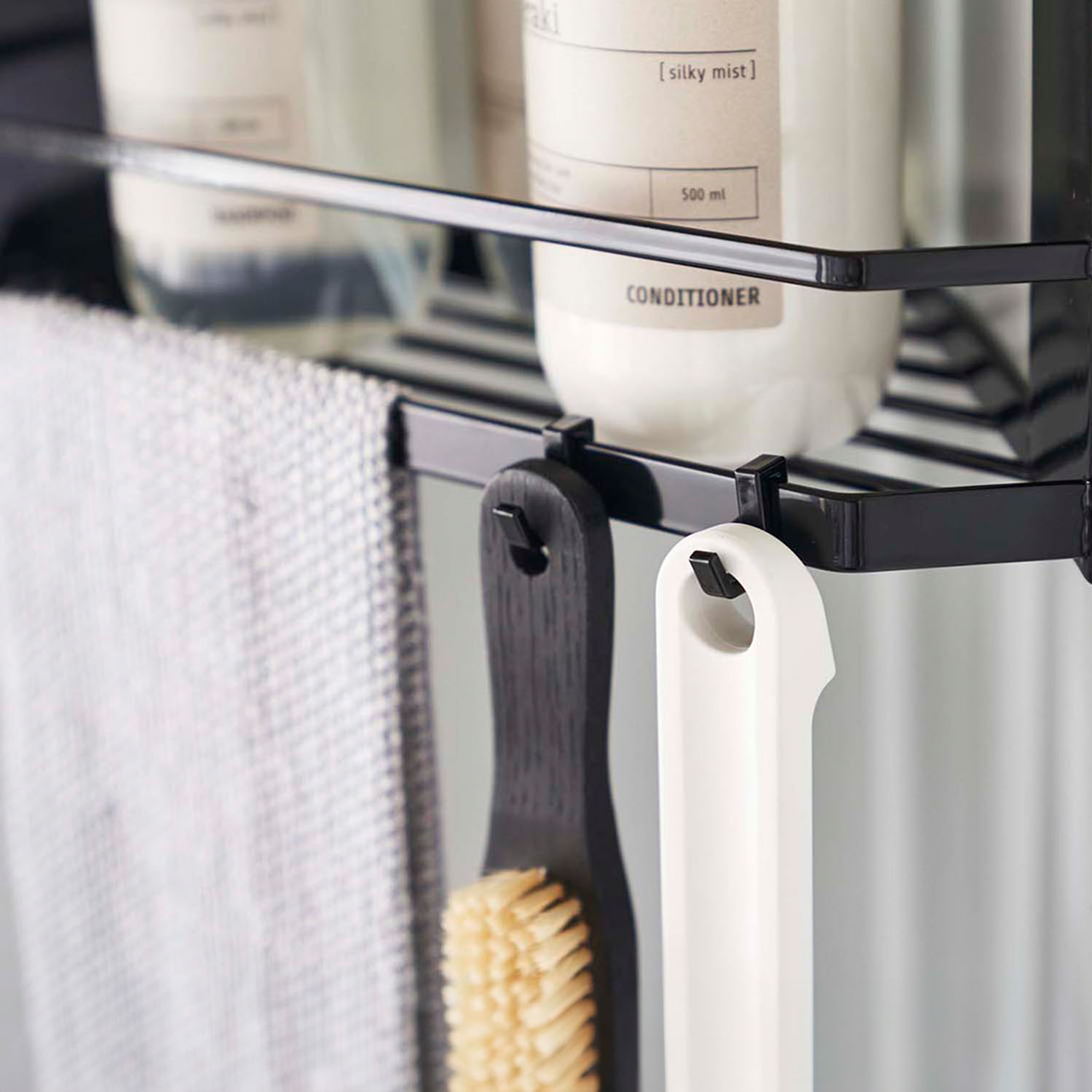 Tower 2-Tier Magnetic Corner Shelf