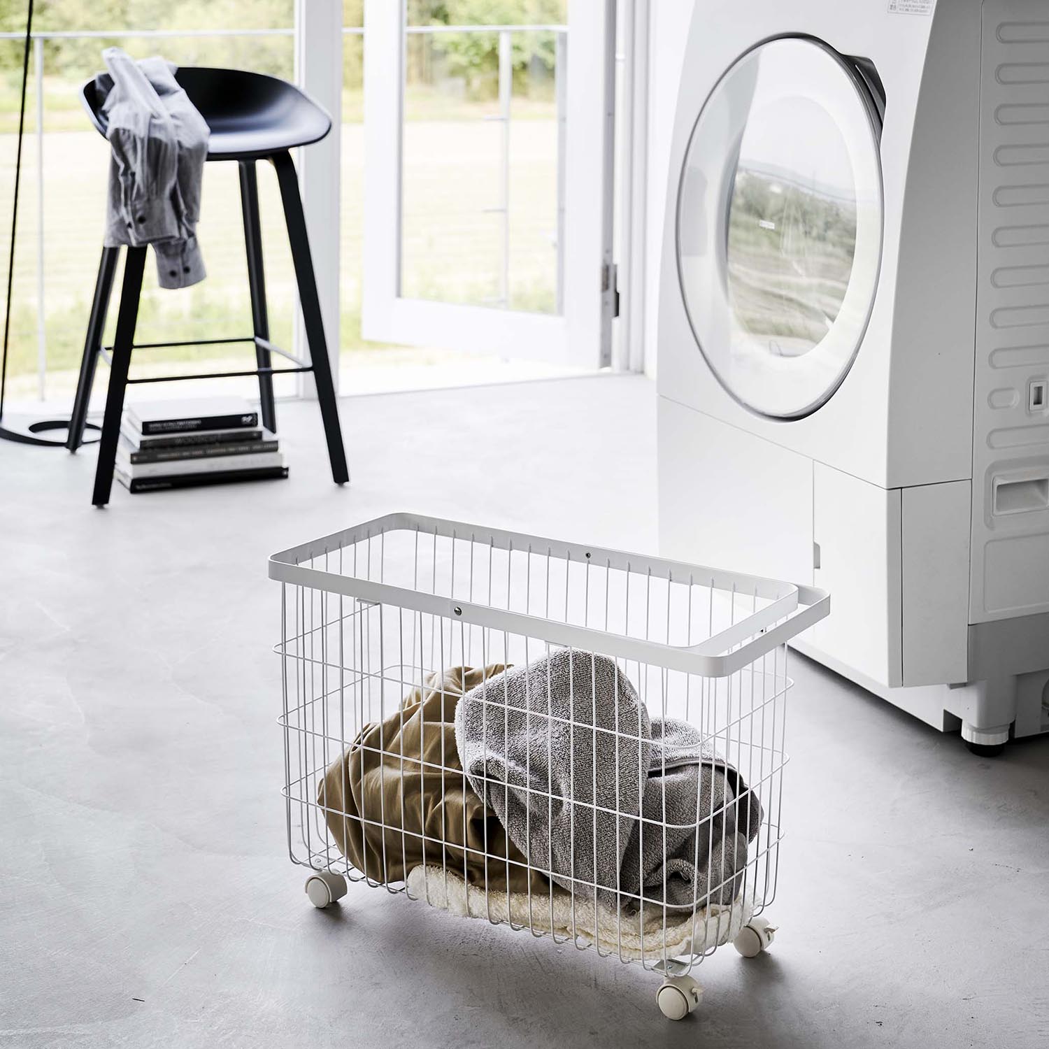 Tower Rolling Laundry Basket