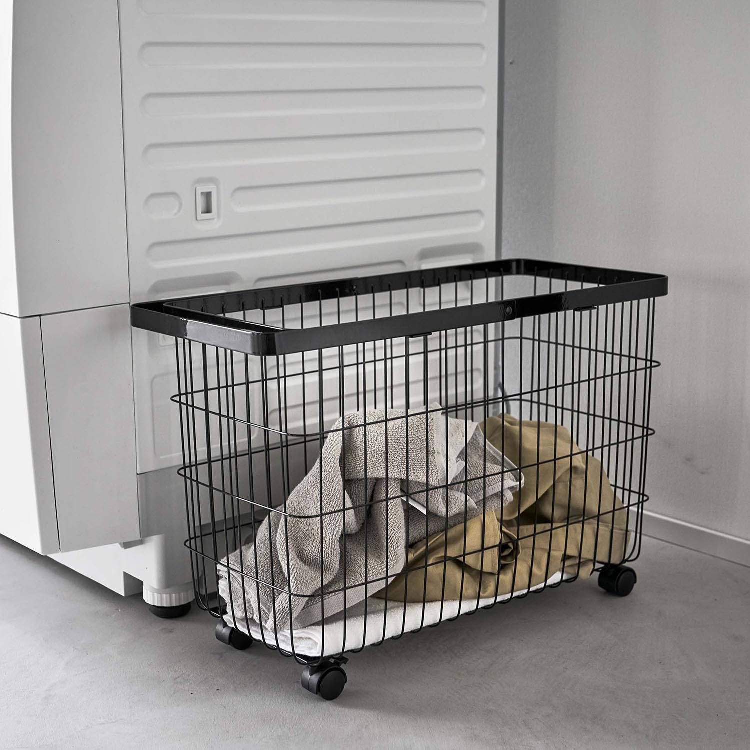 Tower Rolling Laundry Basket