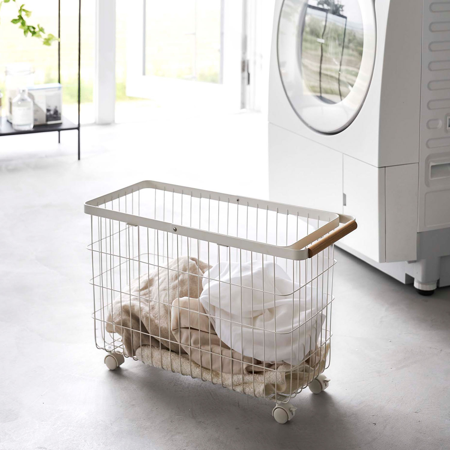 Tosca Rolling Laundry Basket