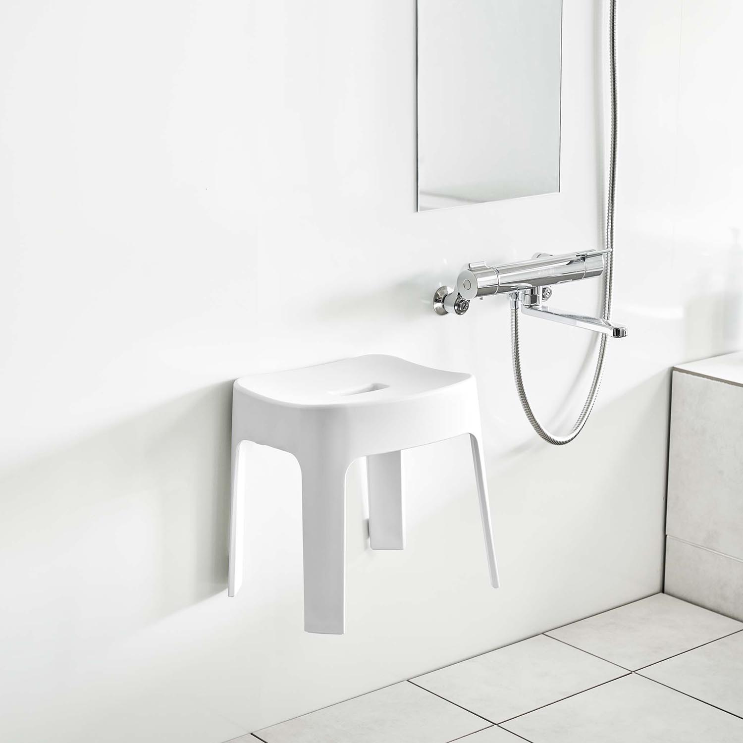 Tower  Magnetic Shower Stool ? Short
