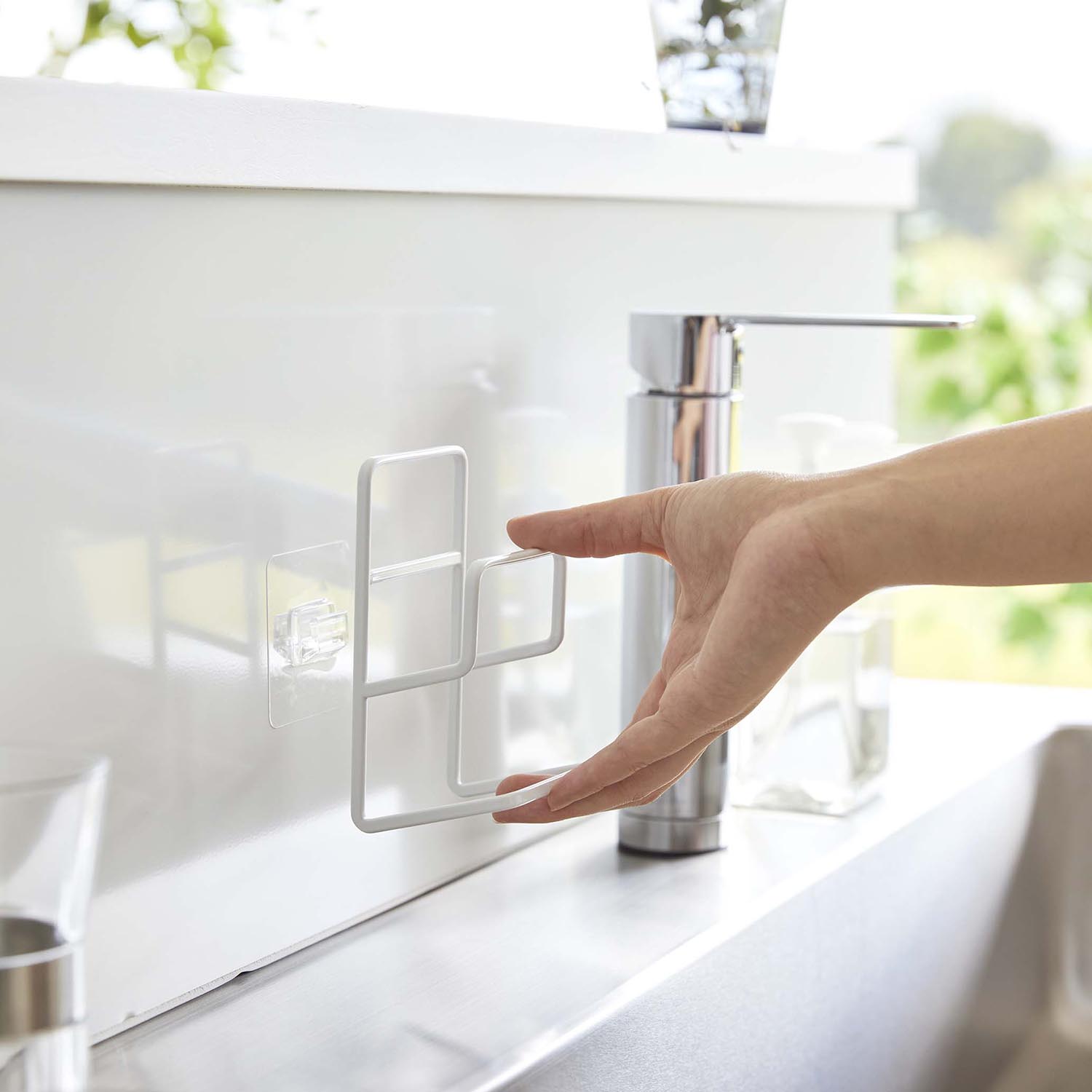 Tower Self-Adhesive Double Sponge Holder