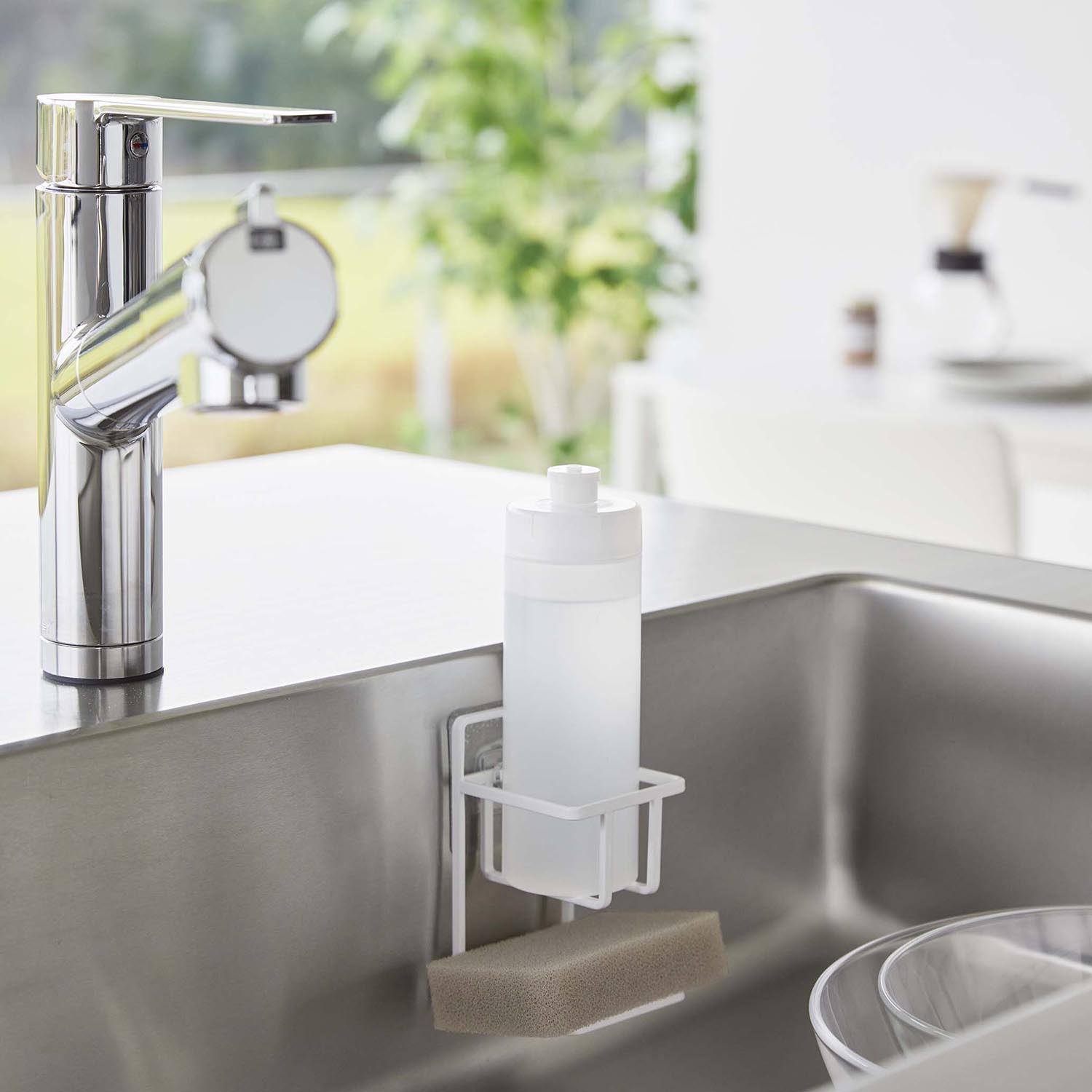 Tower Self-Adhesive Sponge & Bottle Holder